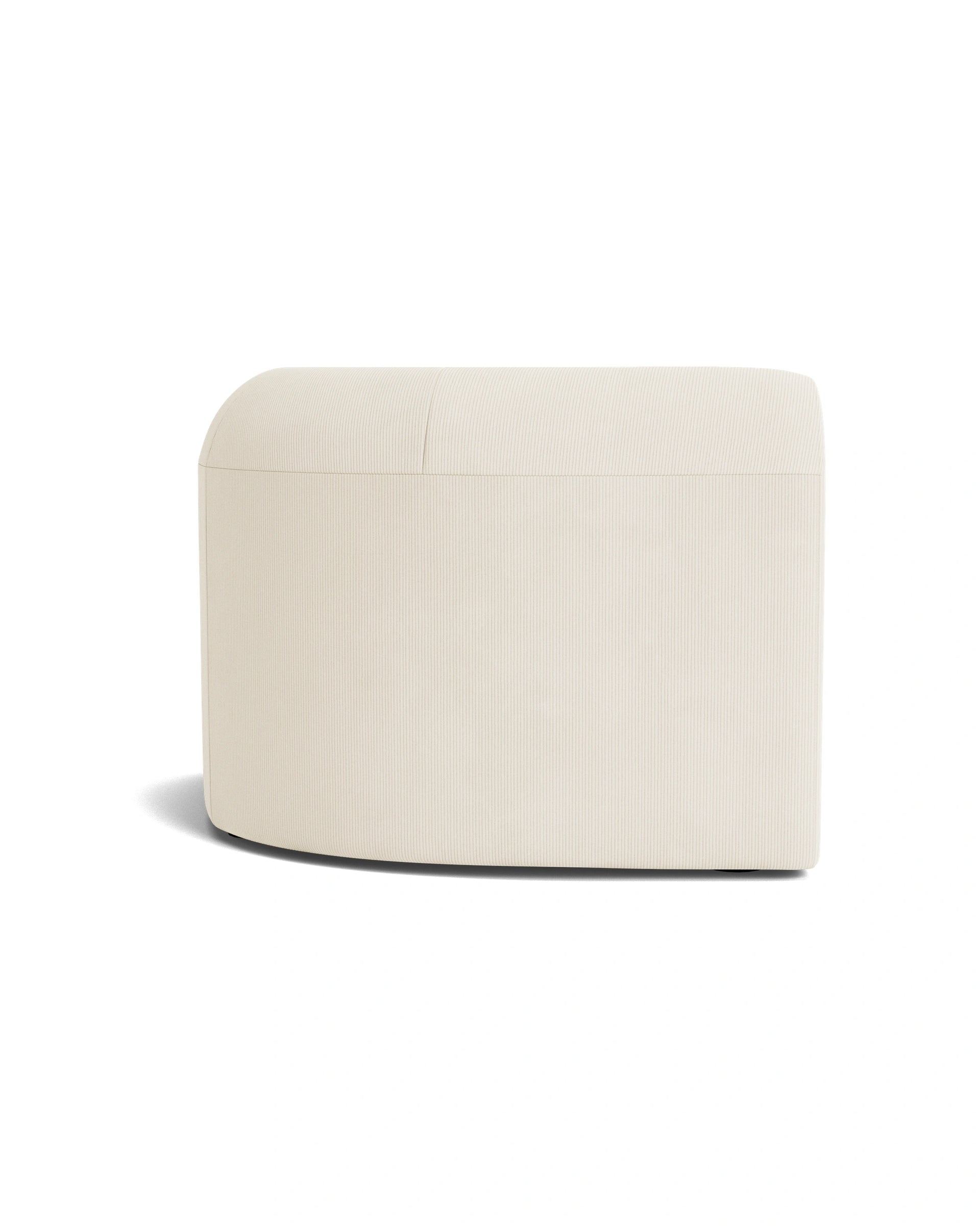 Berg Corner Module - Corduroy Off White