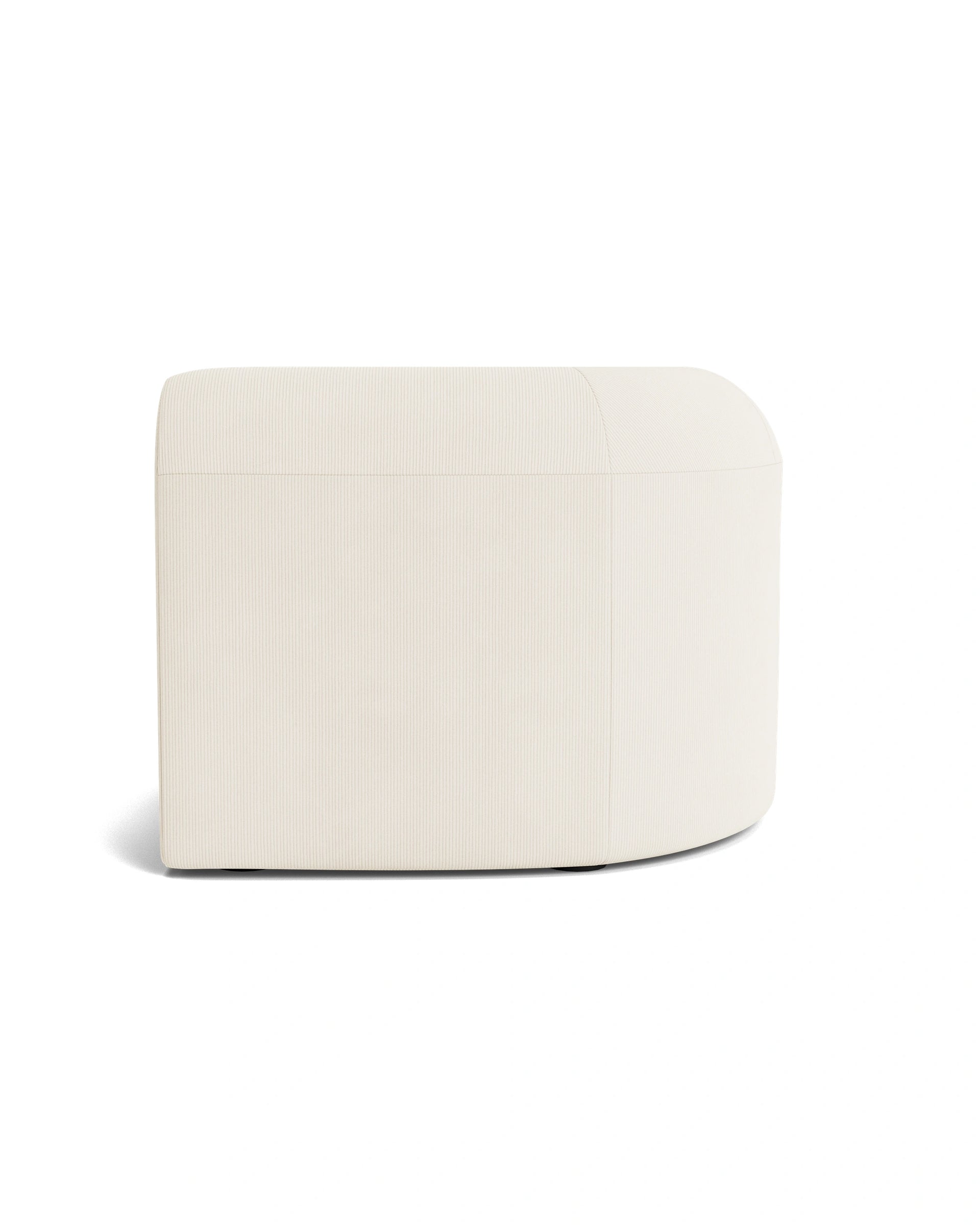 Berg Corner Module - Corduroy Off White