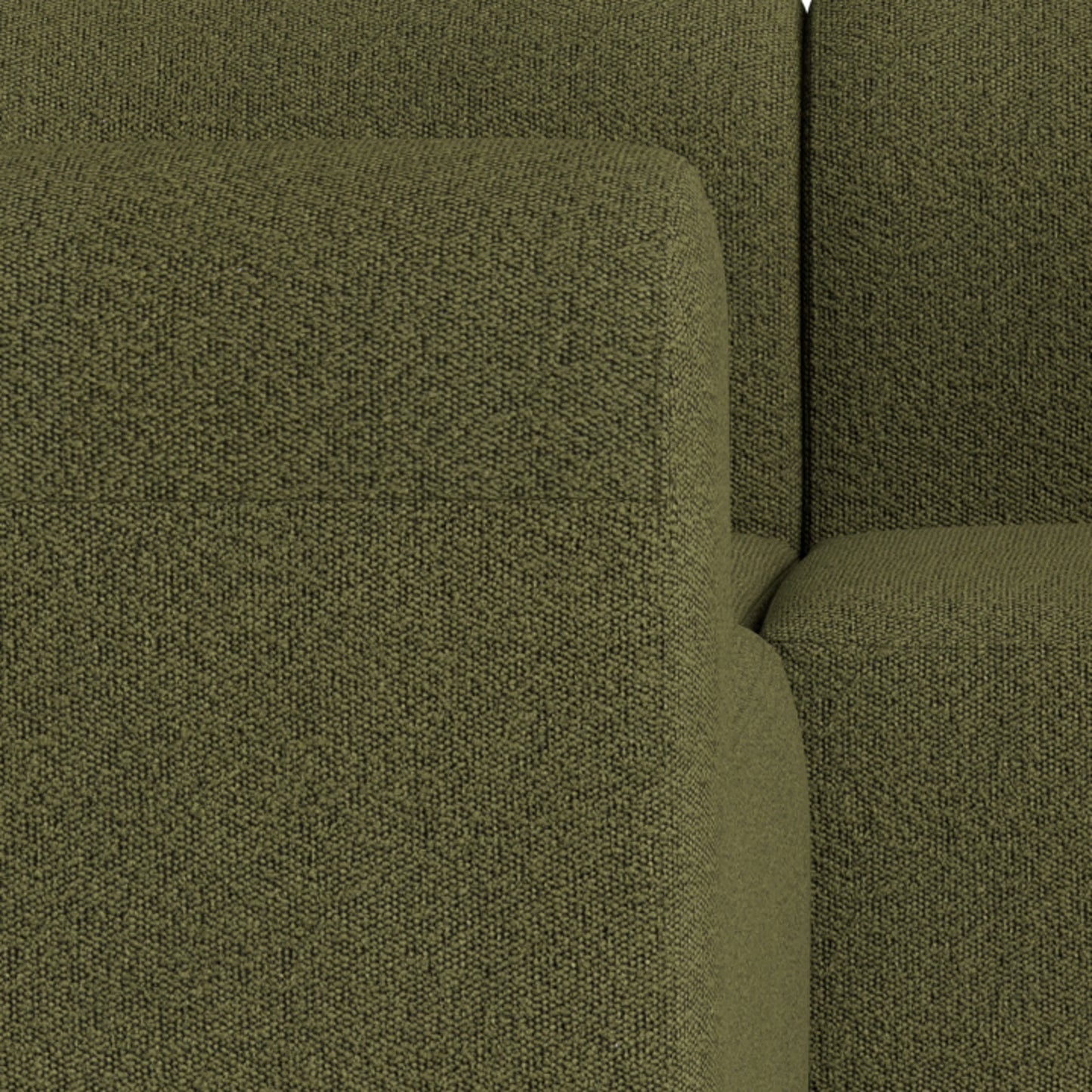 Berg LHF Closed Chaise Sofa - Copenhagen Forest