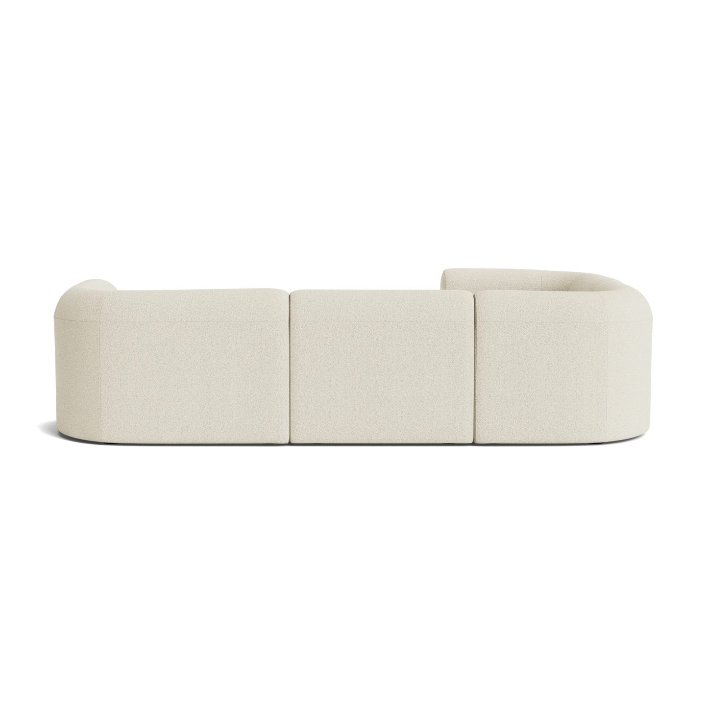 Berg LHF Closed Chaise Sofa - Copenhagen Grey