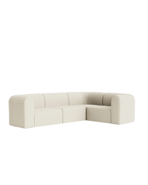 Berg RHF Closed Chaise Sofa - Copenhagen Grey