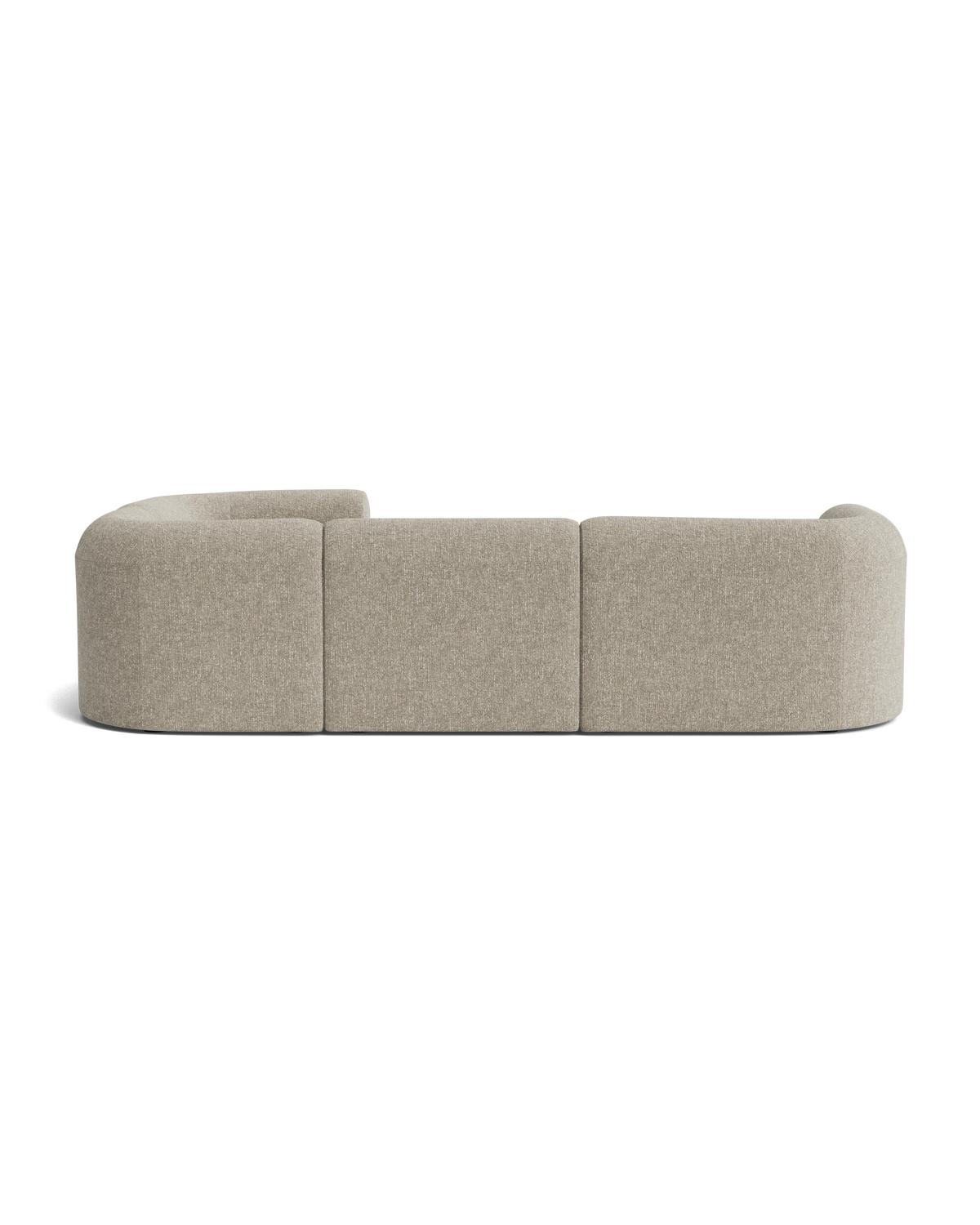 Berg RHF Closed Chaise Sofa - Fleck Smoke