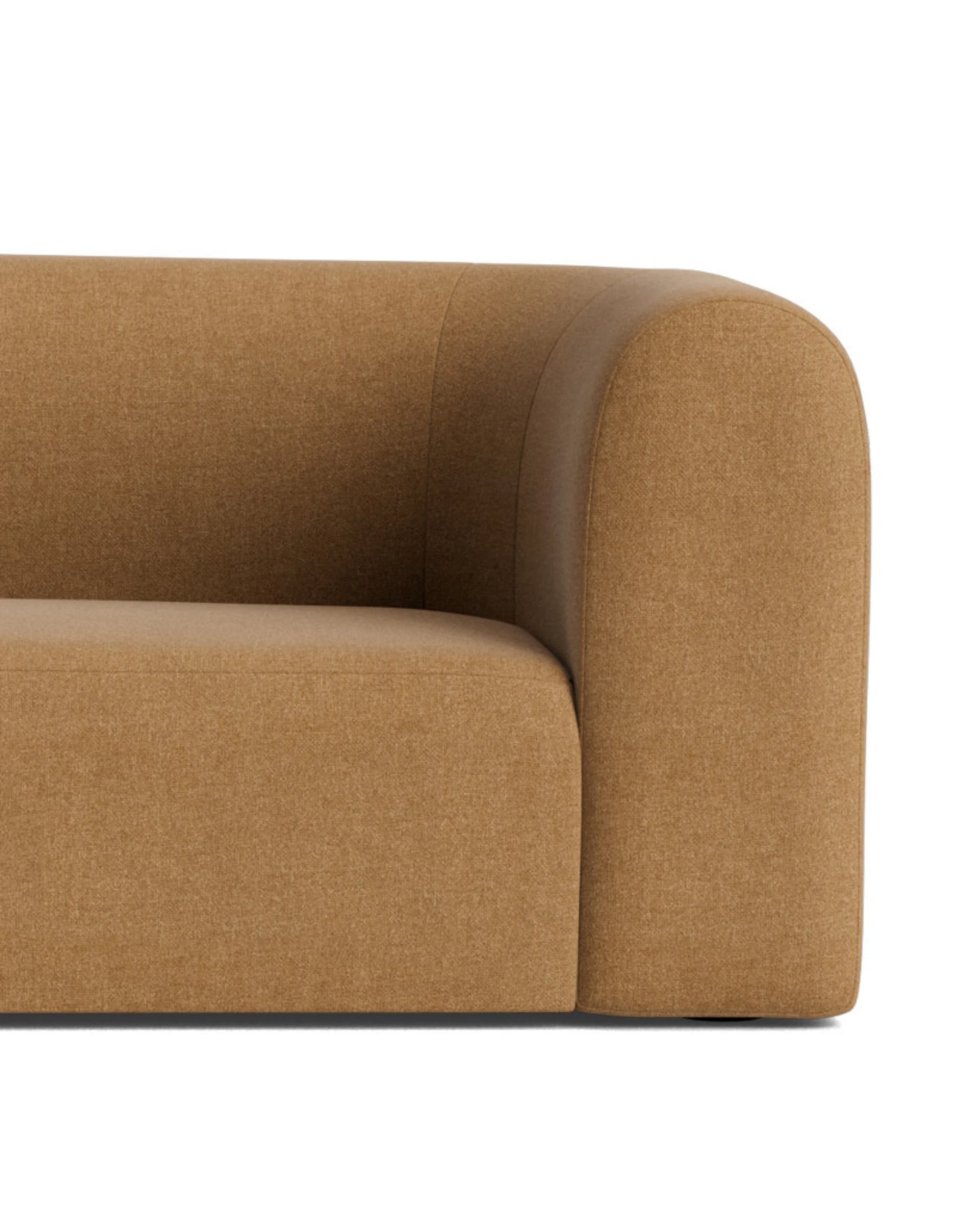 Berg RHF Closed Chaise Sofa - Fossil Fawn