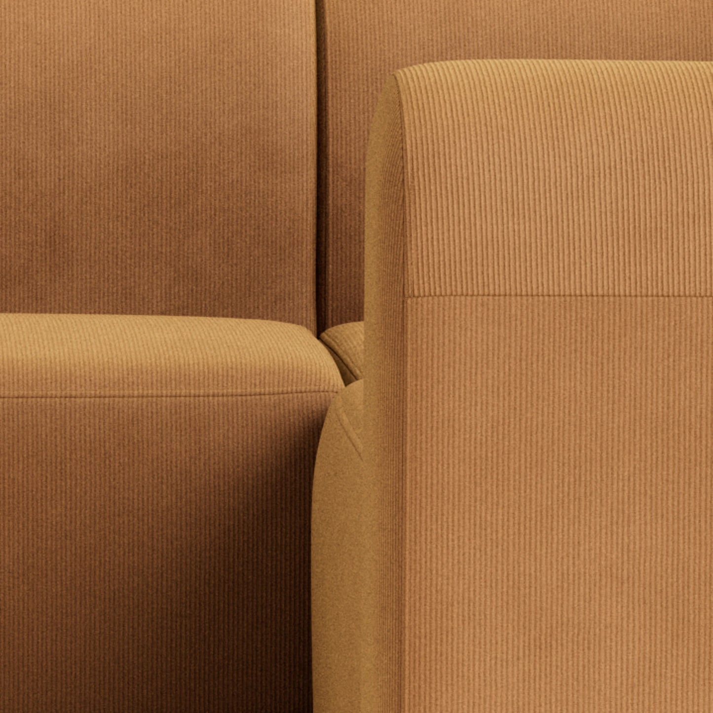 Berg RHF Closed Chaise Sofa - Corduroy Fawn