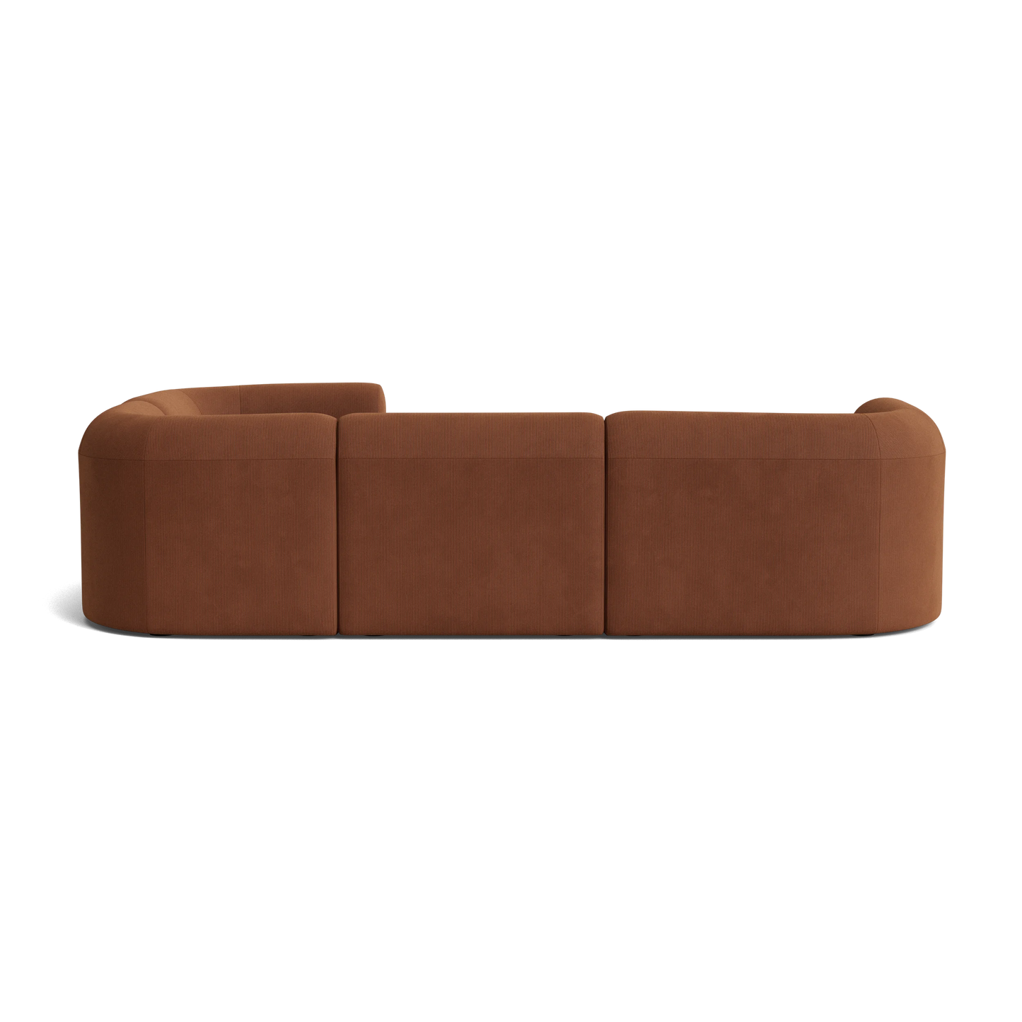 Berg RHF Closed Chaise Sofa - Corduroy Cocoa