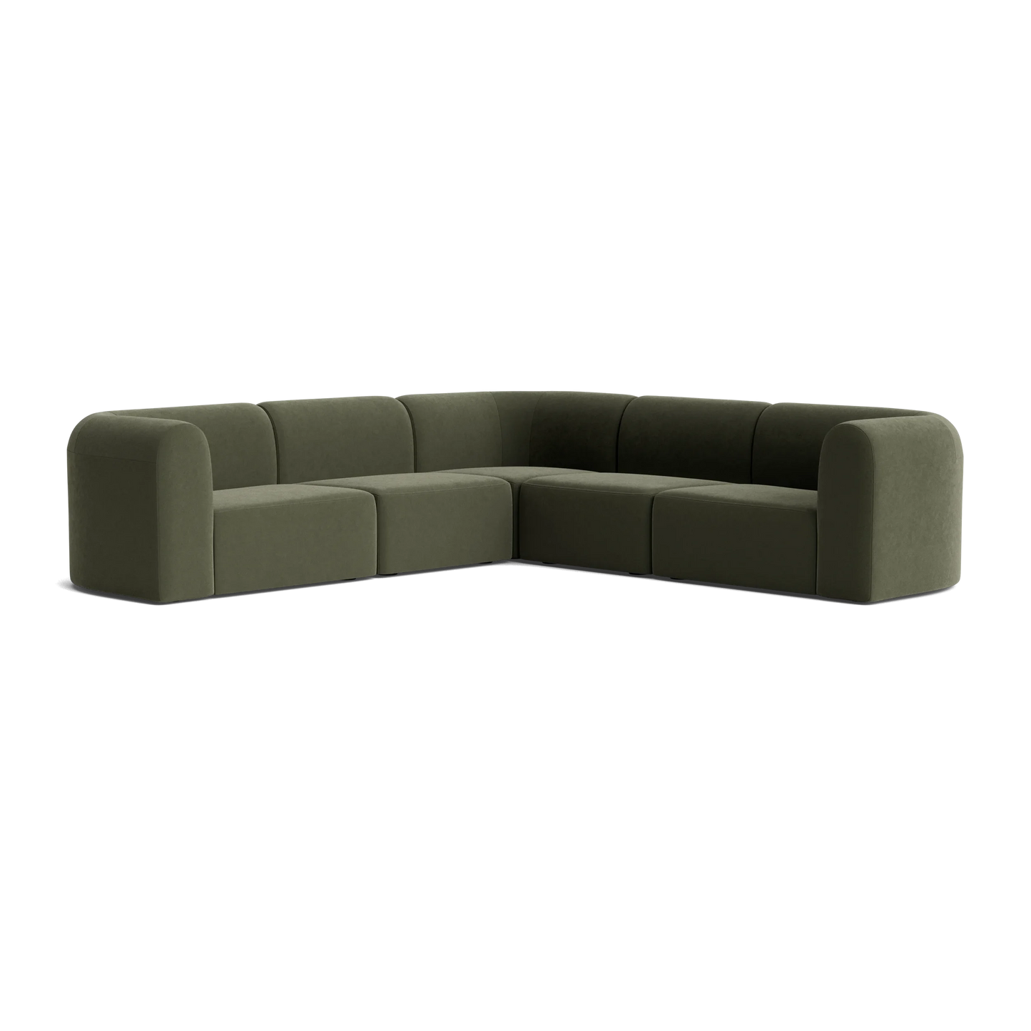 Berg Corner Sofa - Eden Leaf