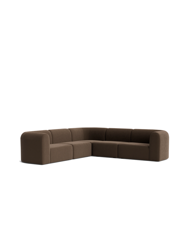 Berg Corner Sofa - Eden Java