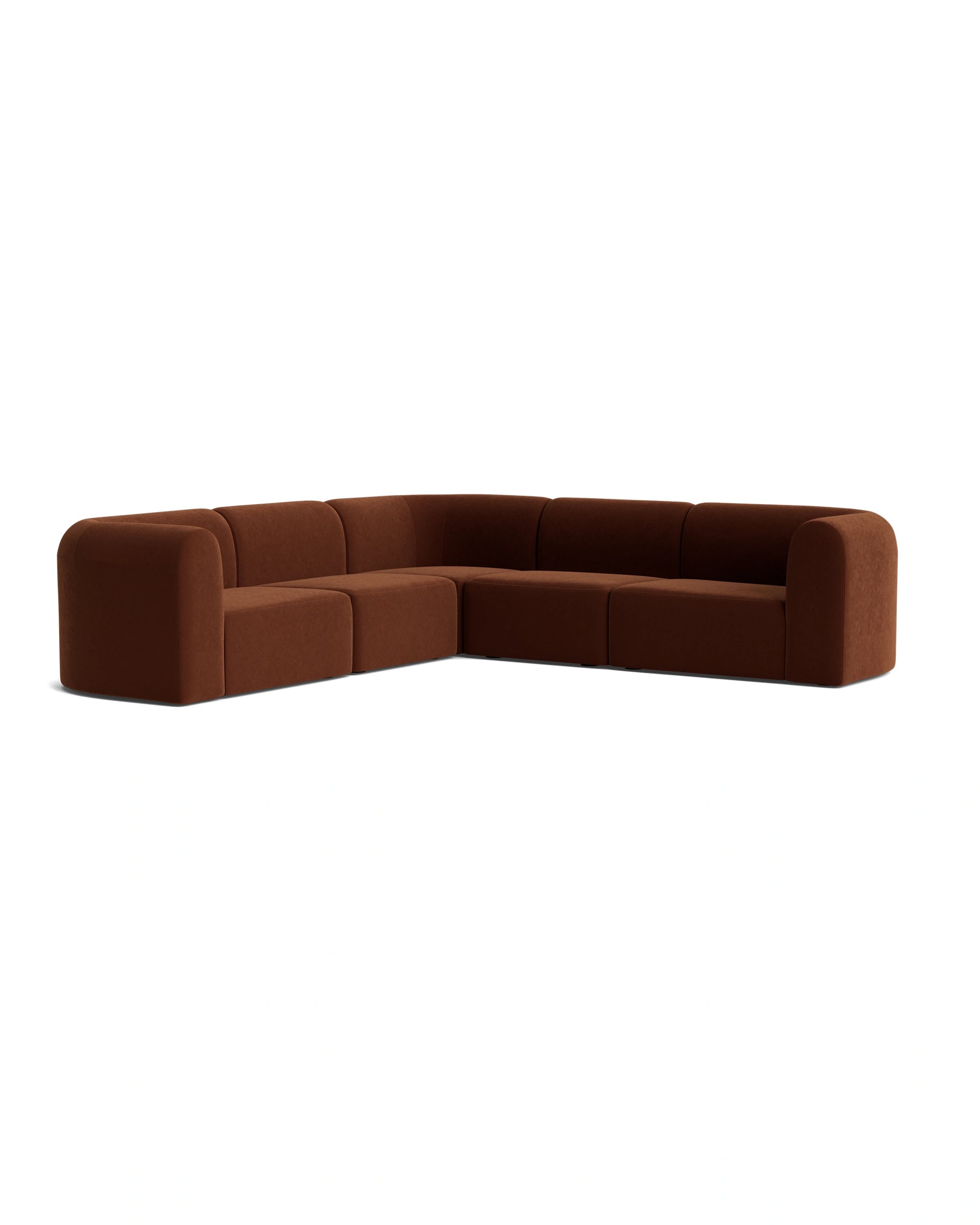 Berg Corner Sofa - Eden Brick