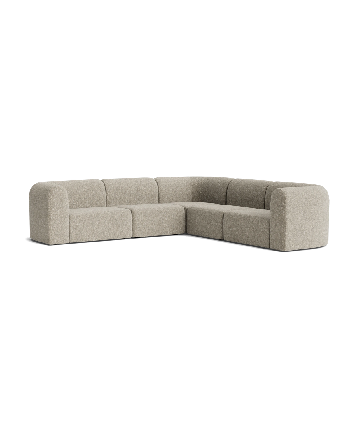 Berg Corner Sofa - Fleck Smoke
