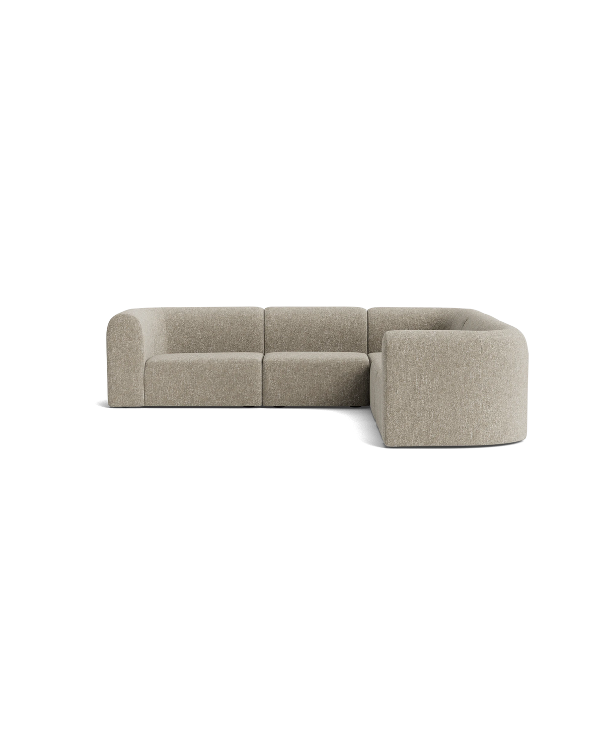 Berg Corner Sofa - Fleck Smoke