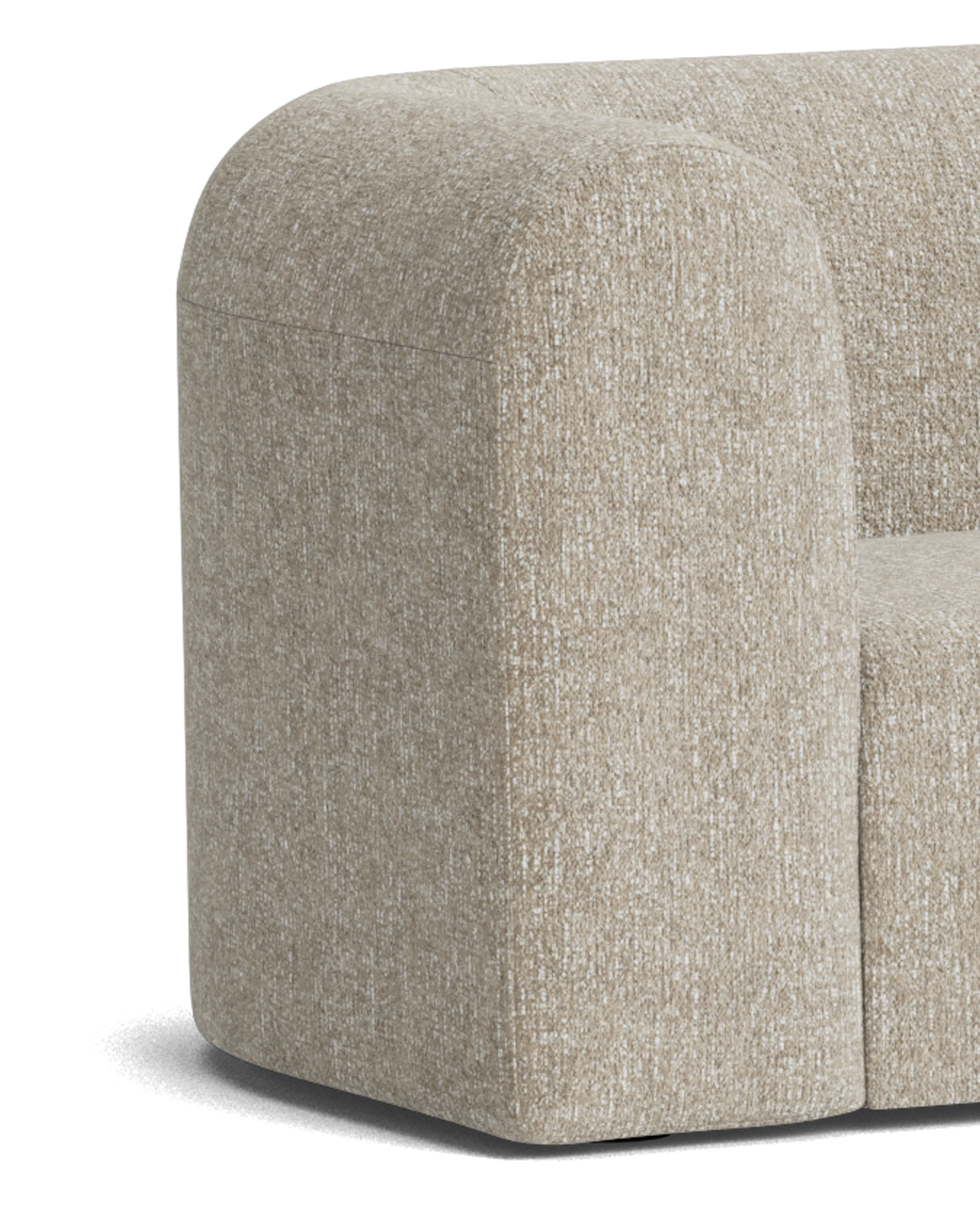 Berg Corner Sofa - Fleck Smoke