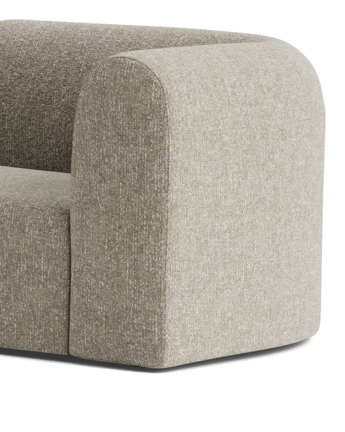 Berg Corner Sofa - Fleck Smoke