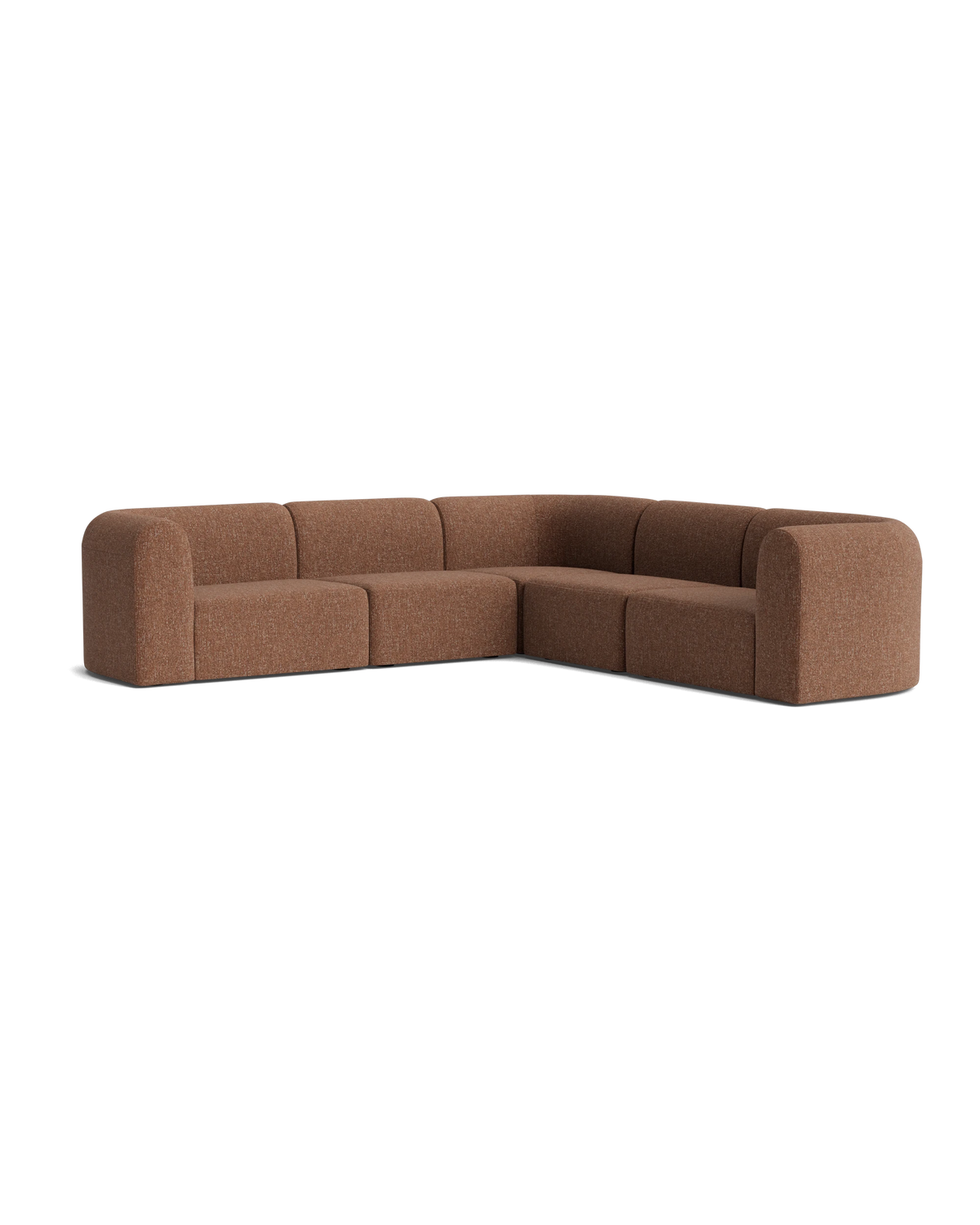 Berg Corner Sofa - Fleck Rust