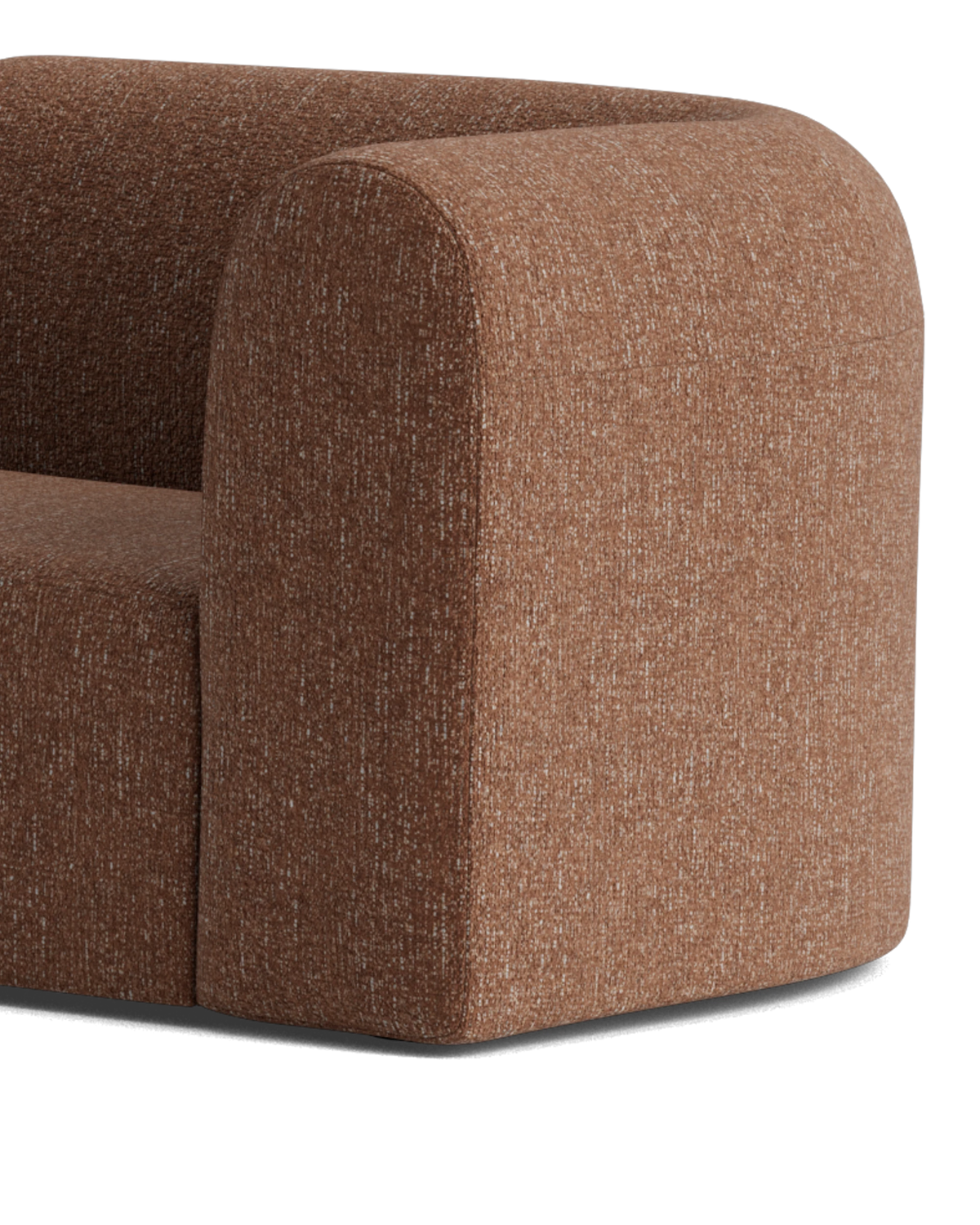 Berg Corner Sofa - Fleck Rust