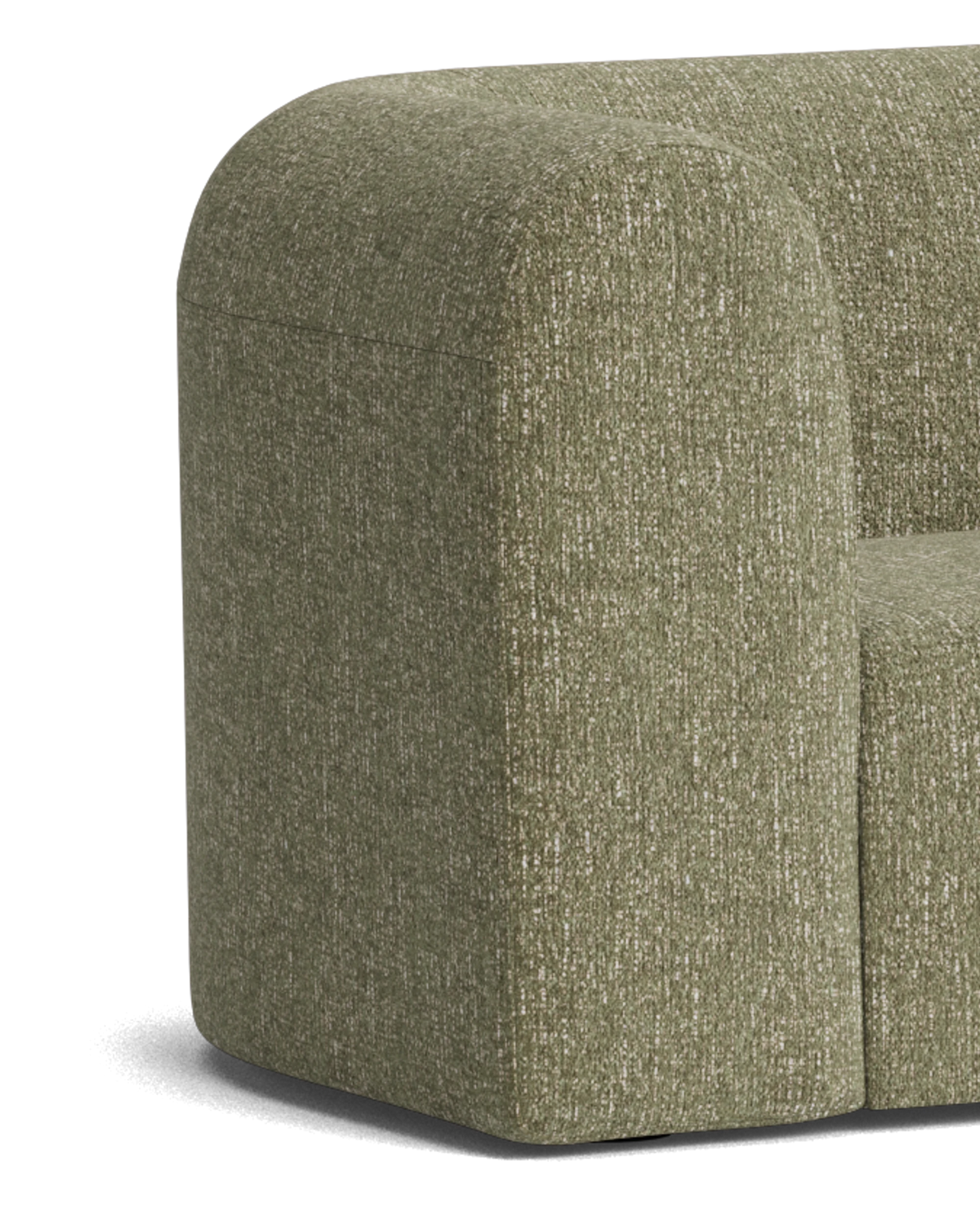 Berg Corner Sofa - Fleck Olive
