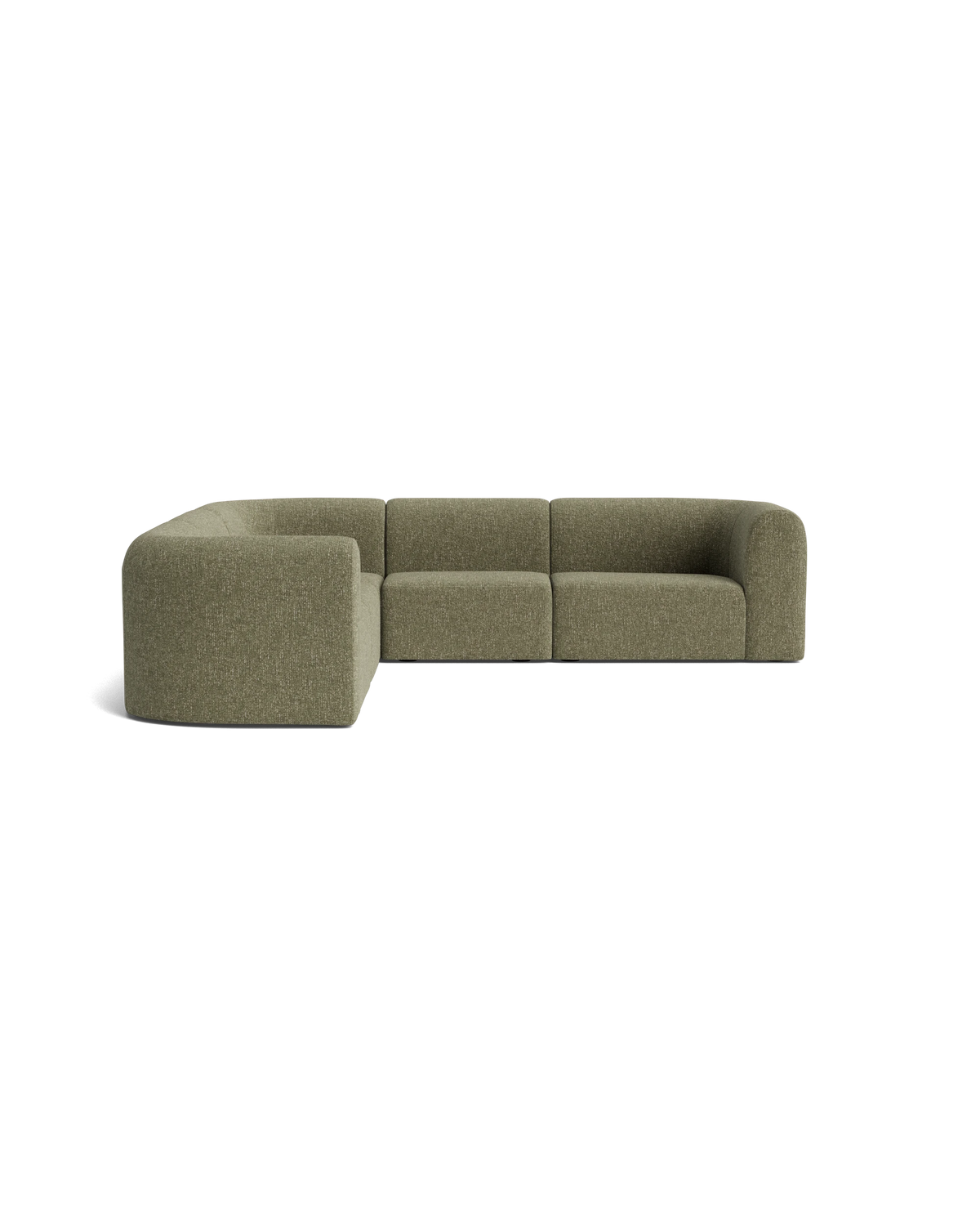 Berg Corner Sofa - Fleck Olive
