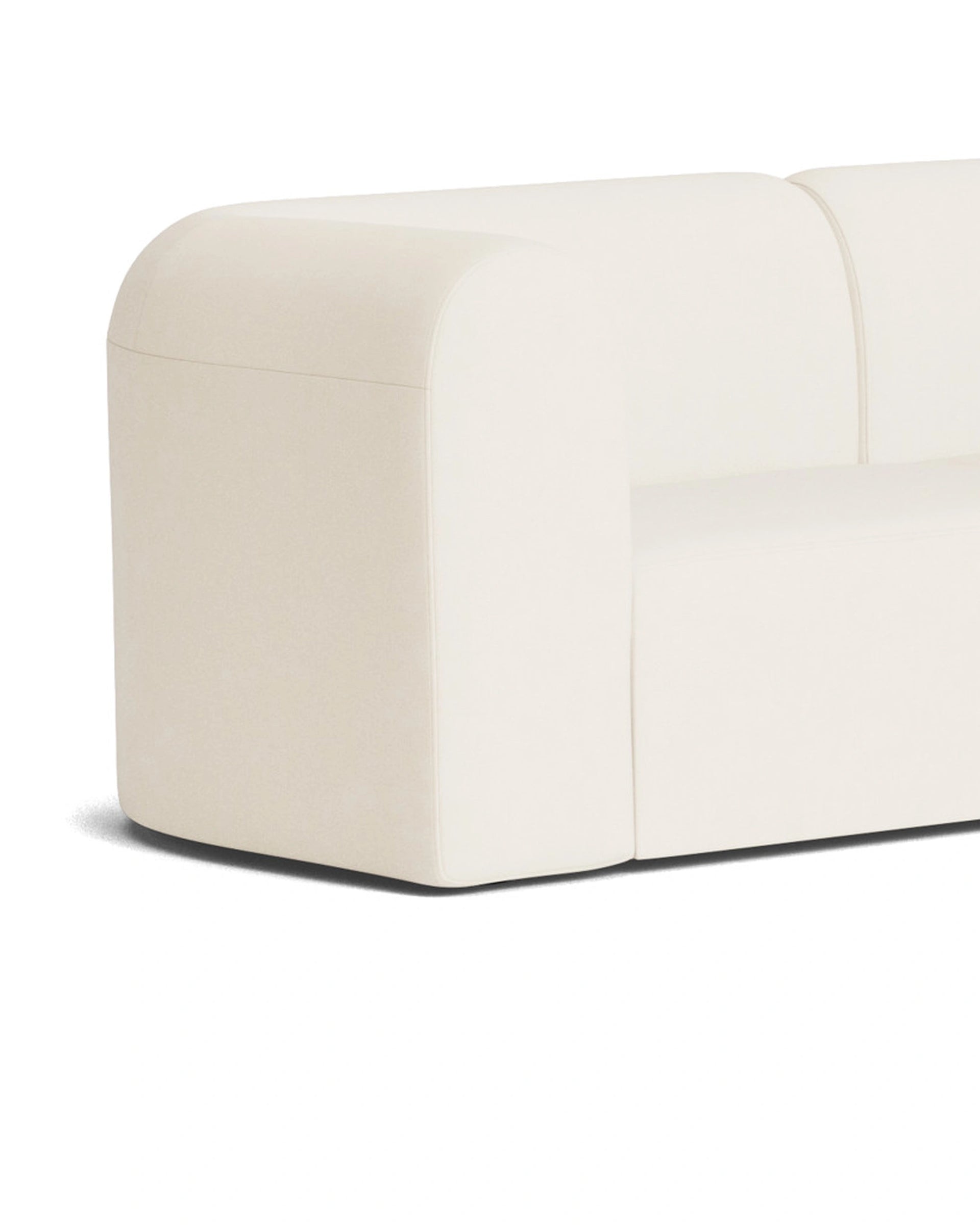 Berg Corner Sofa - Fossil Vanilla