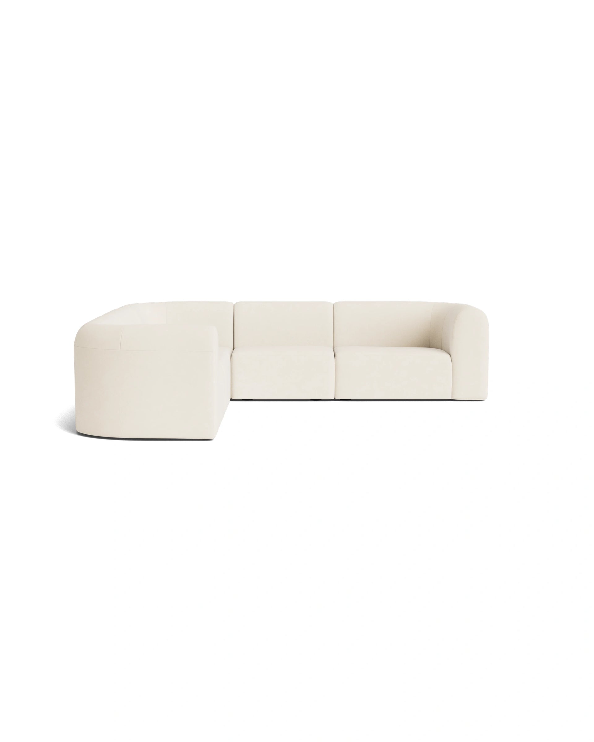 Berg Corner Sofa - Fossil Vanilla