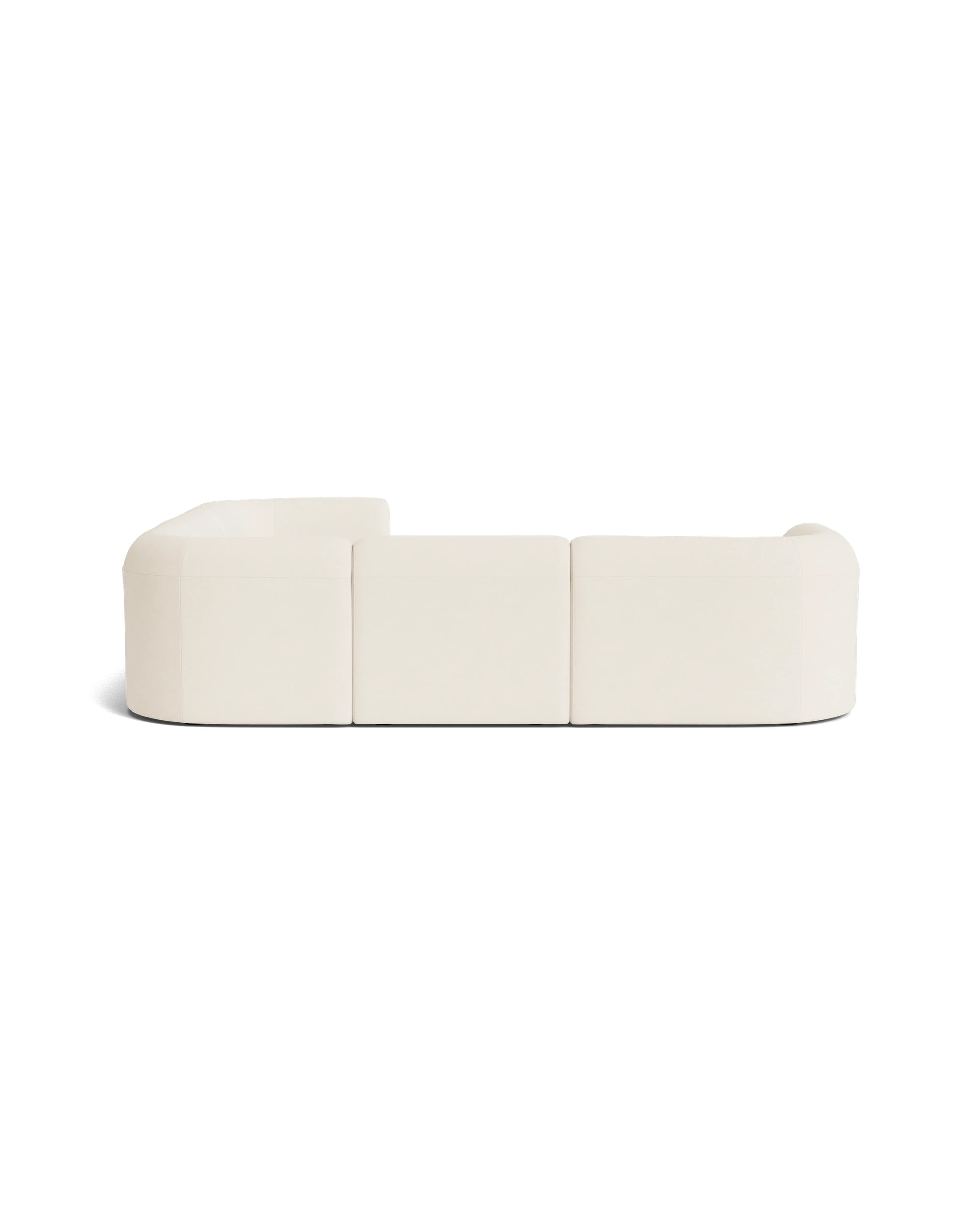 Berg Corner Sofa - Fossil Vanilla