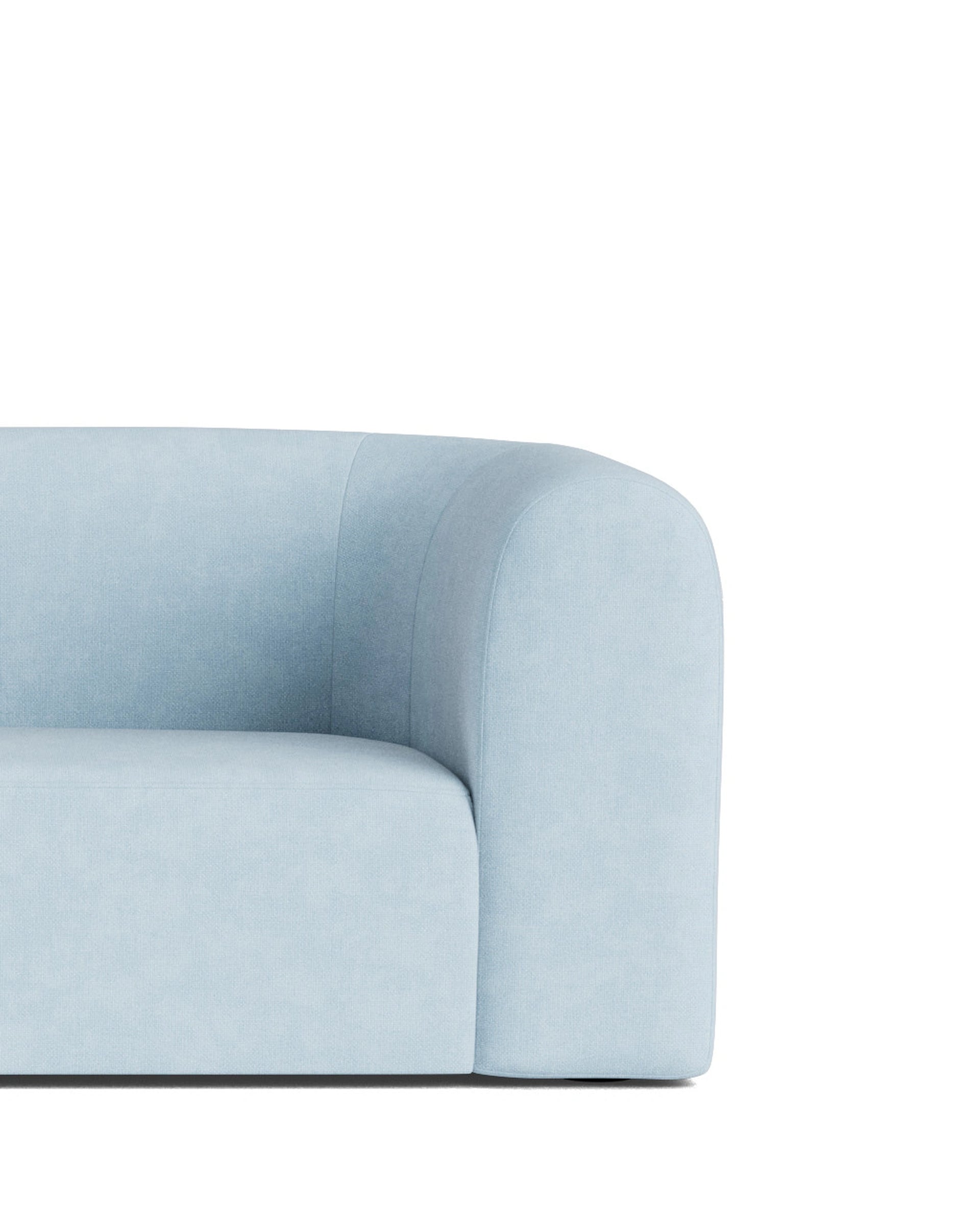 Berg Corner Sofa - Fossil Powder Blue