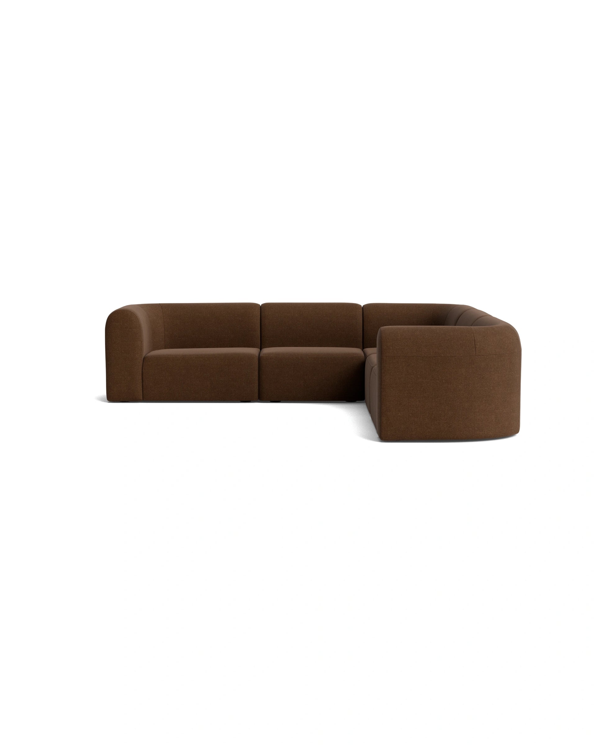Berg Corner Sofa - Fossil Chocolate