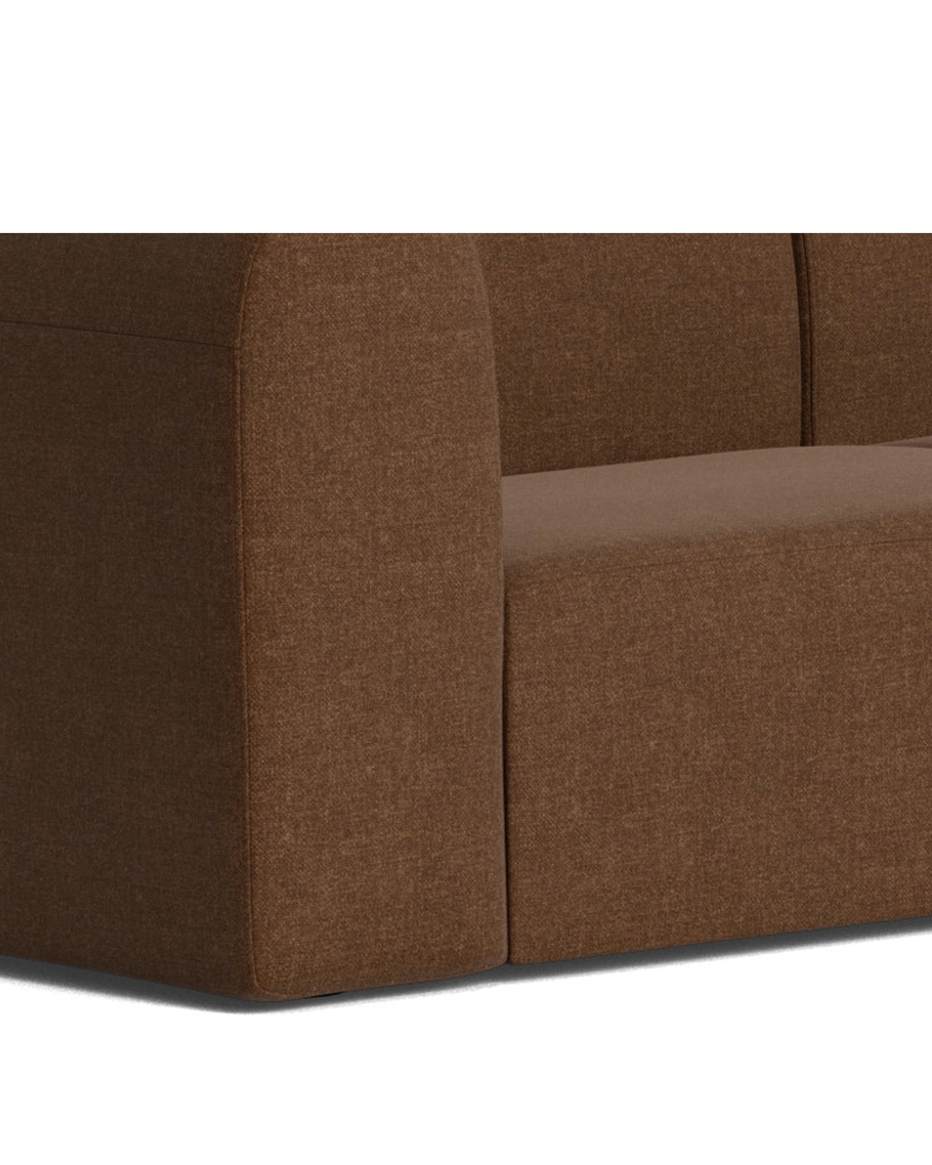 Berg Corner Sofa - Fossil Chocolate
