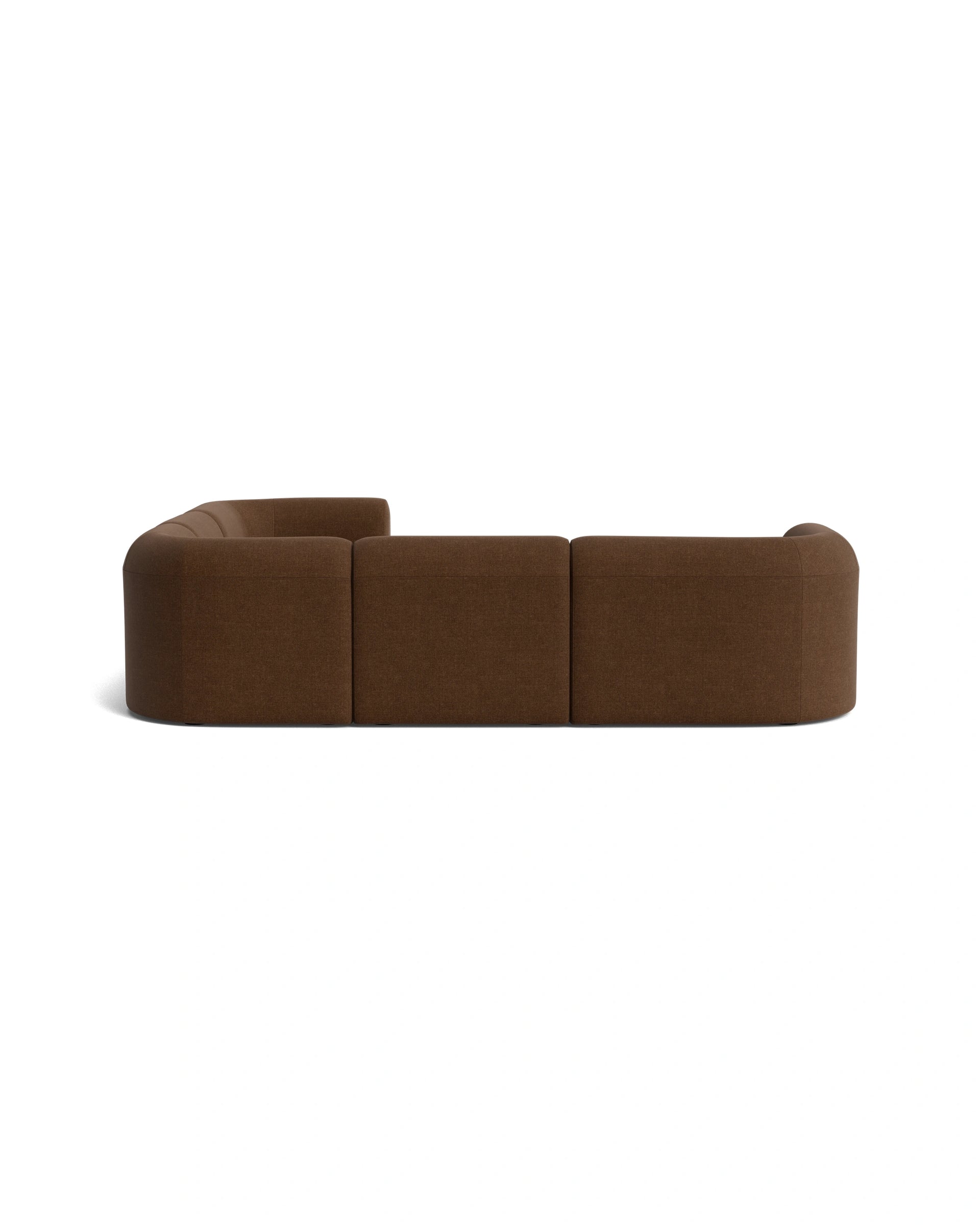 Berg Corner Sofa - Fossil Chocolate