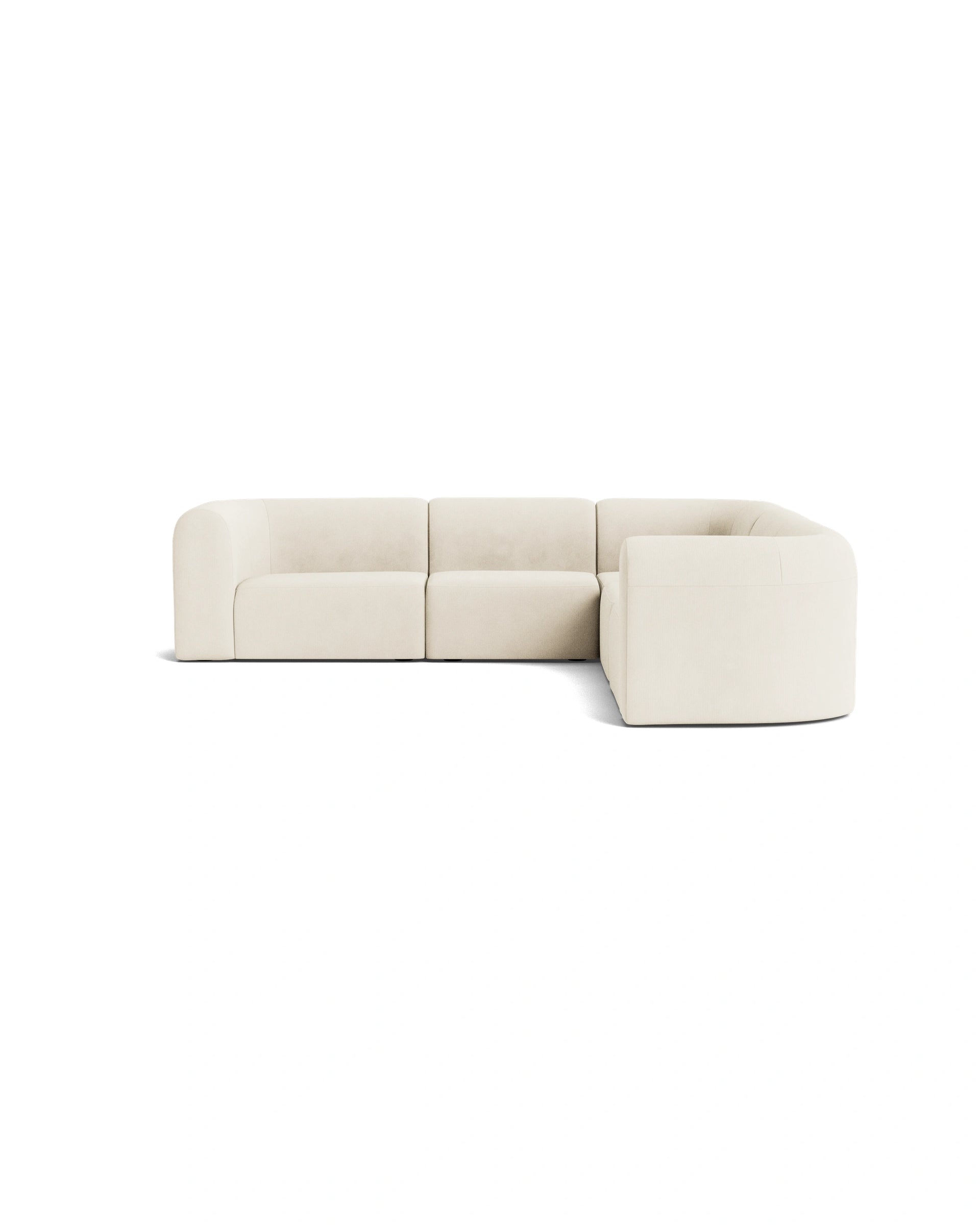 Berg Corner Sofa - Corduroy Off White