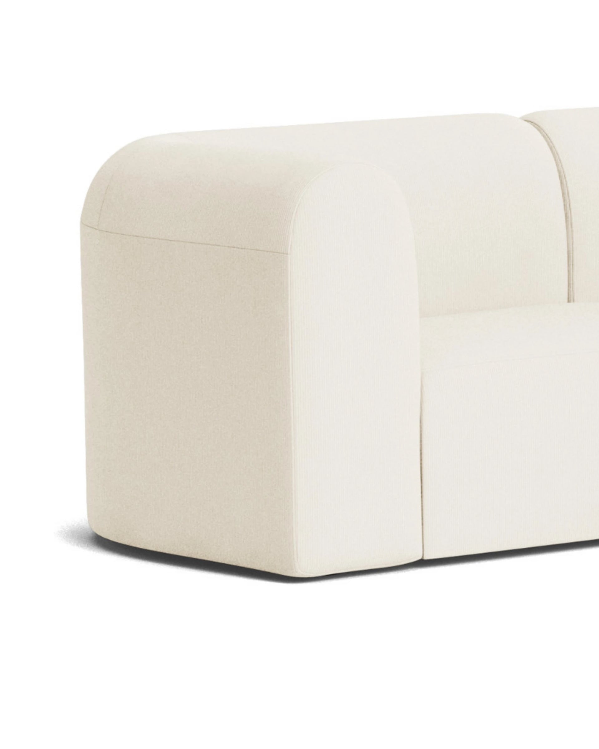 Berg Corner Sofa - Corduroy Off White