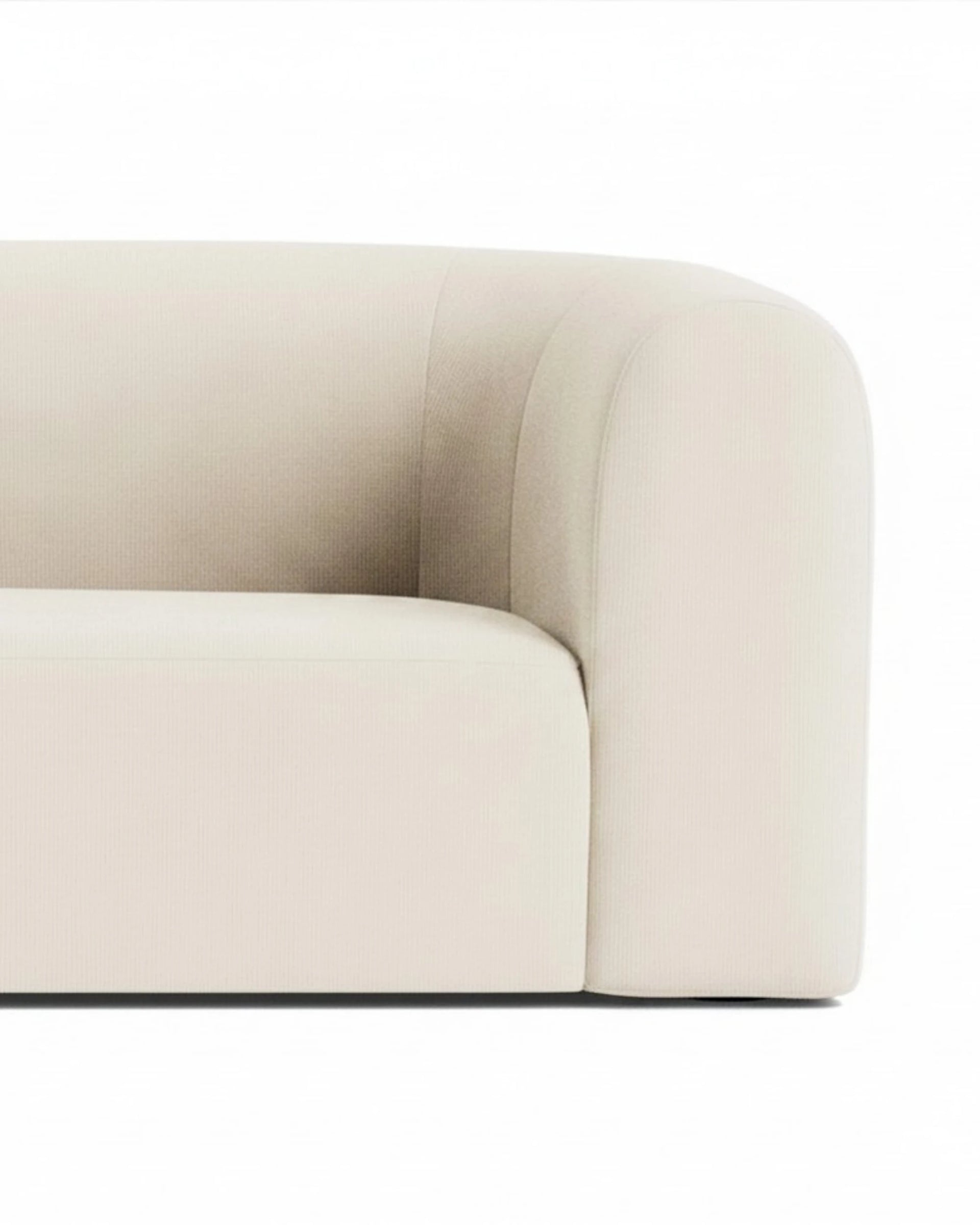Berg Corner Sofa - Corduroy Off White