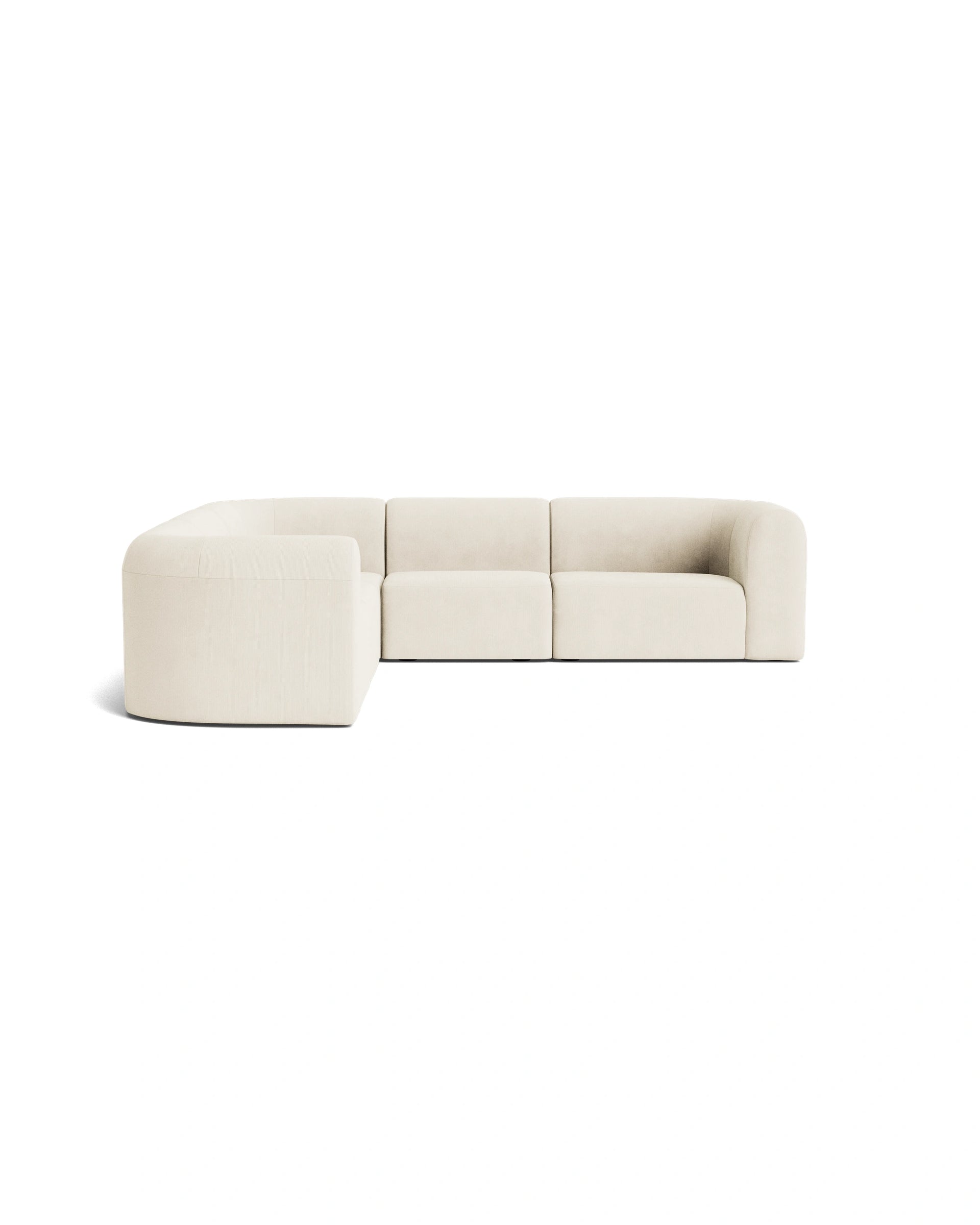 Berg Corner Sofa - Corduroy Off White