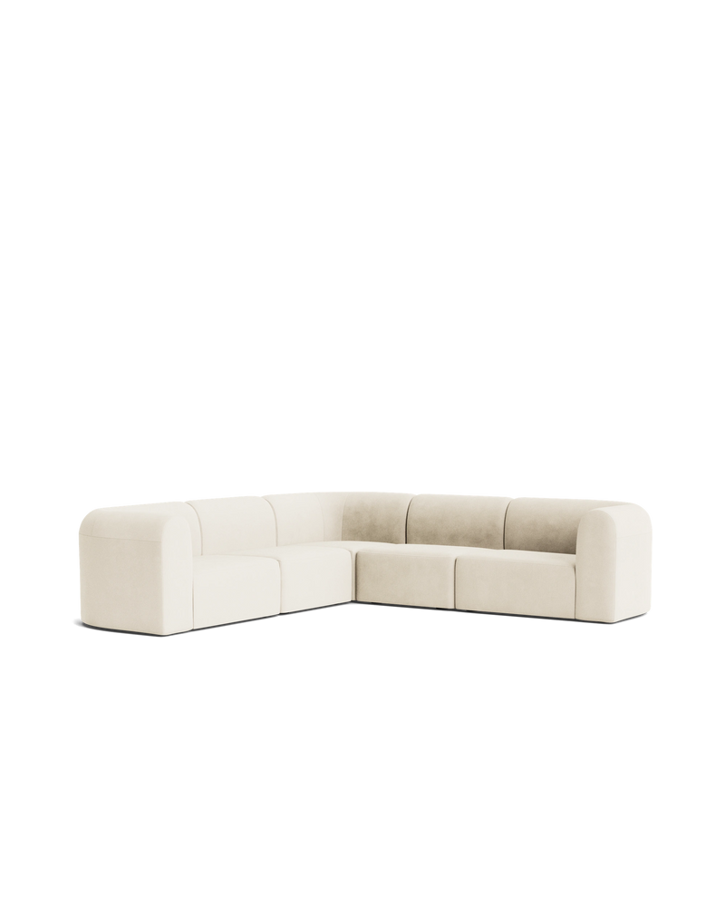 Berg Corner Sofa - Corduroy Off White