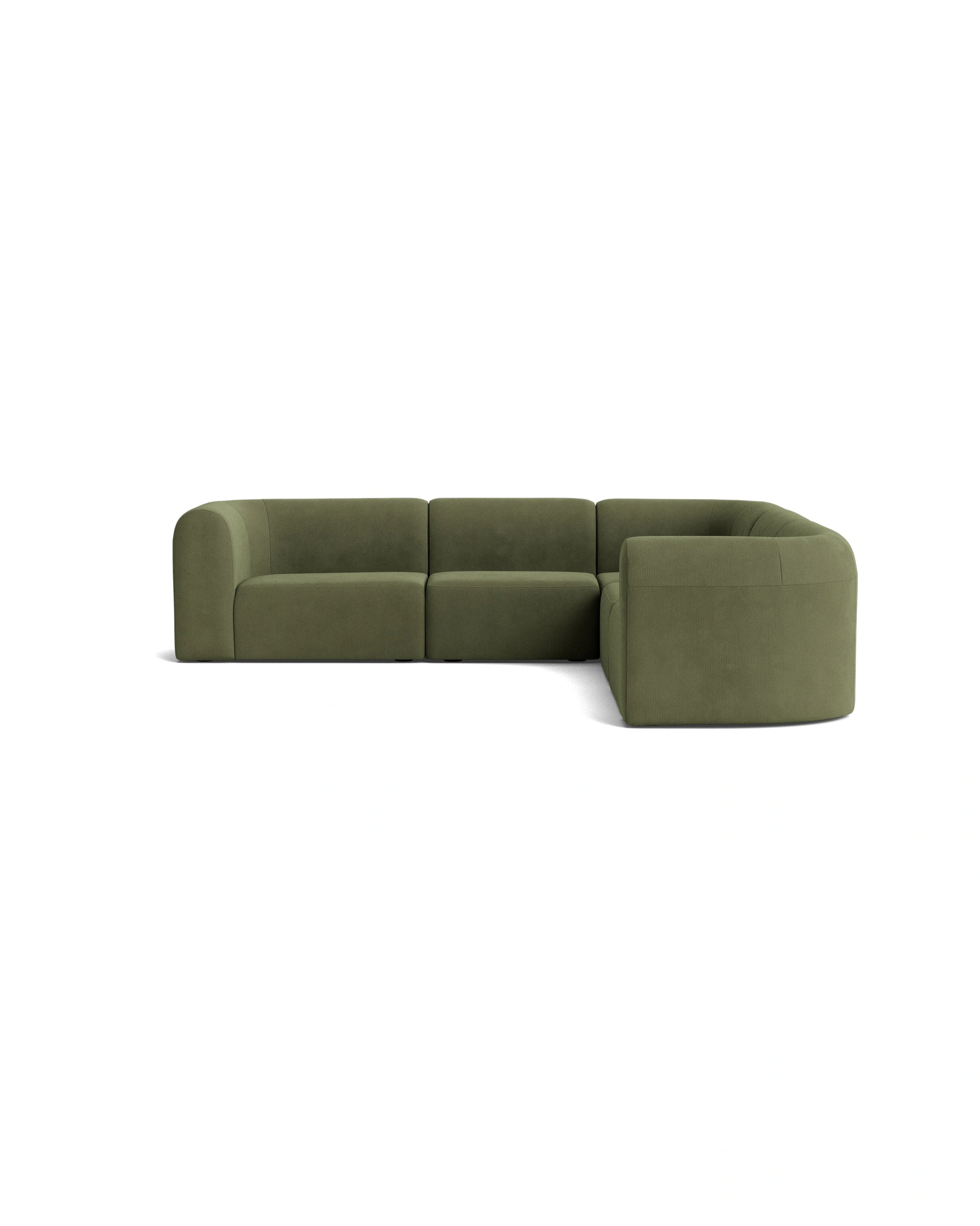 Berg Corner Sofa - Corduroy Forest