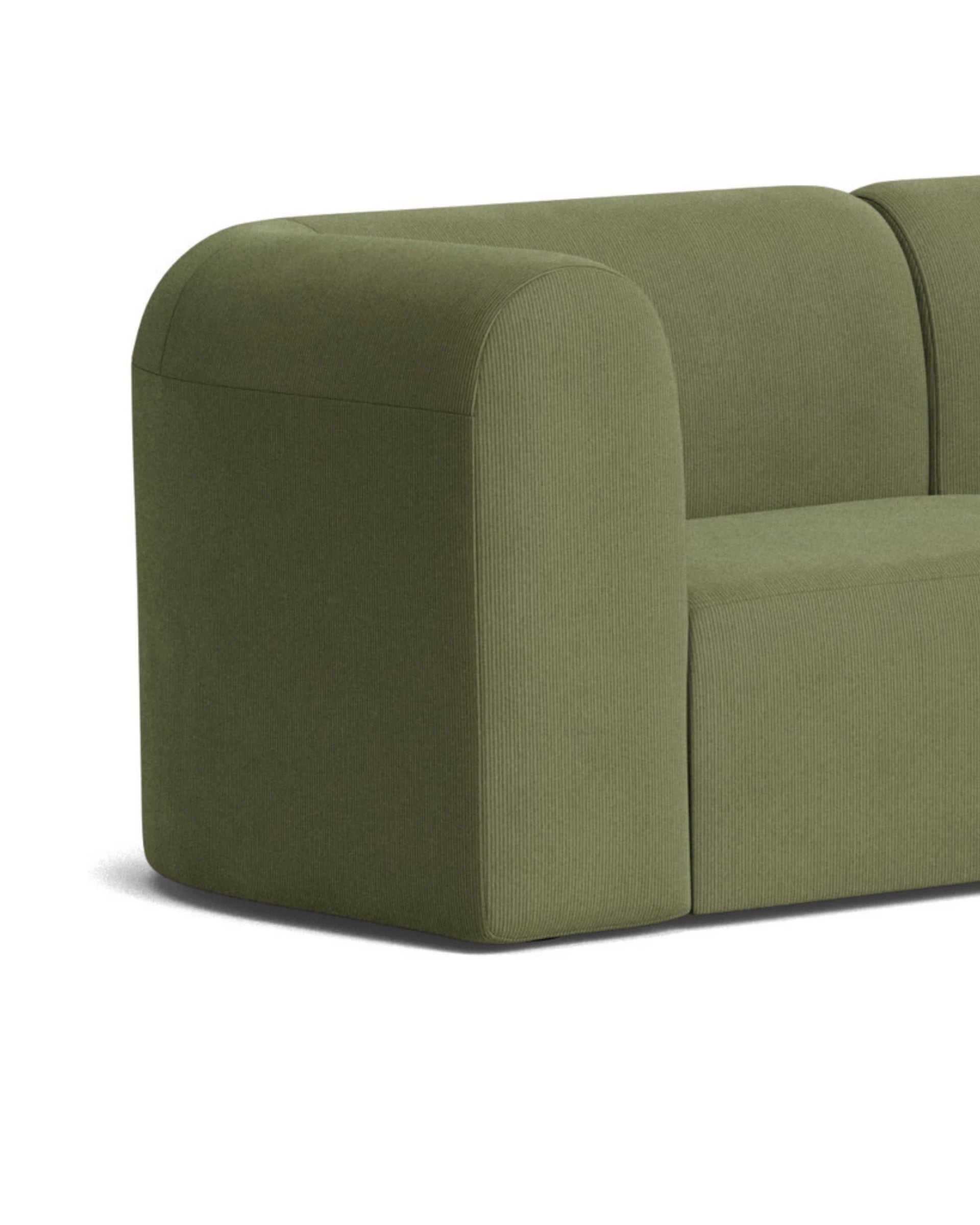 Berg Corner Sofa - Corduroy Forest