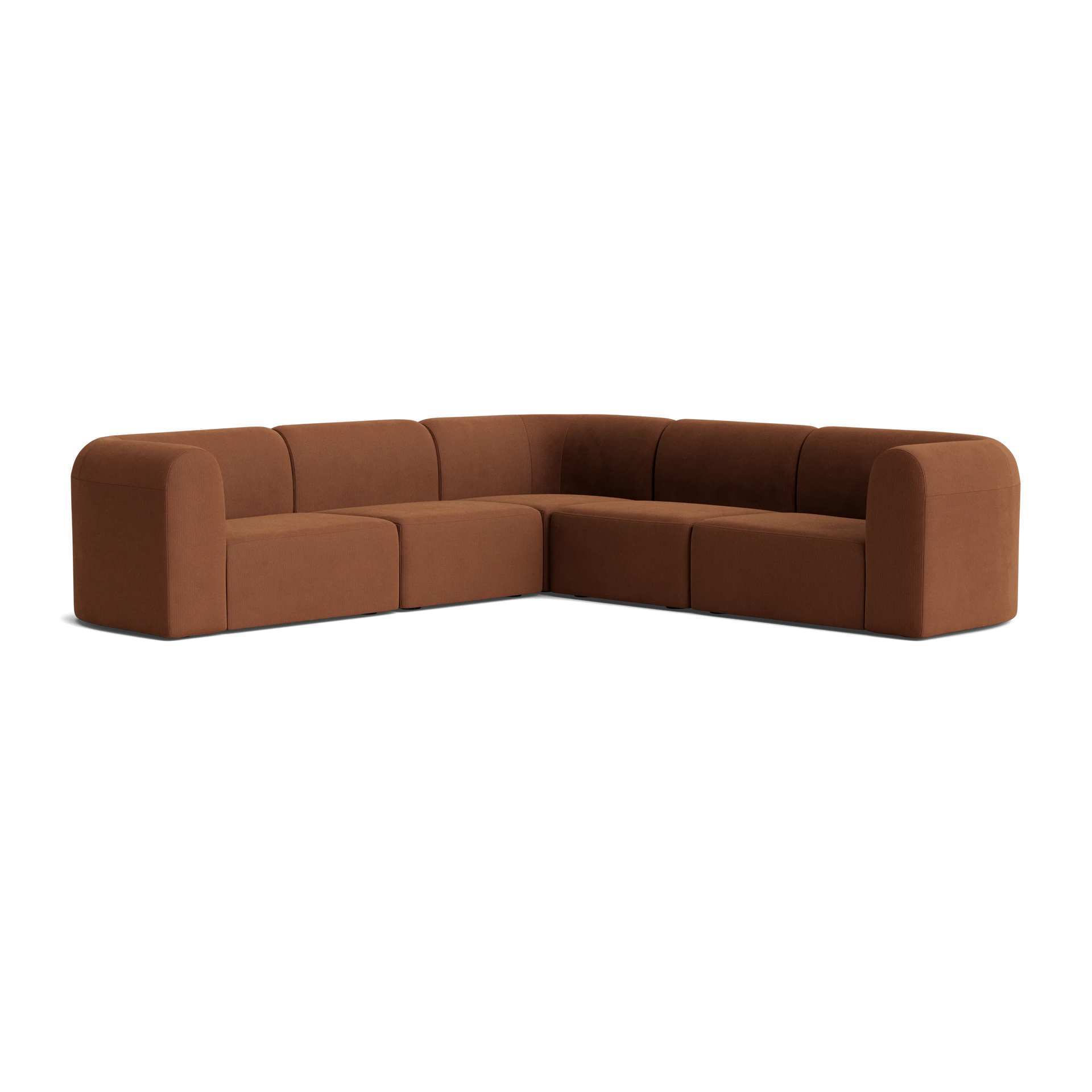 Berg Corner Sofa - Corduroy Cocoa
