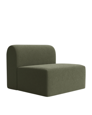 Berg Armless Middle Module - Eden Leaf