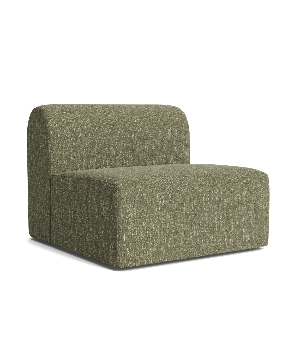 Berg Armless Middle Module - Fleck Olive