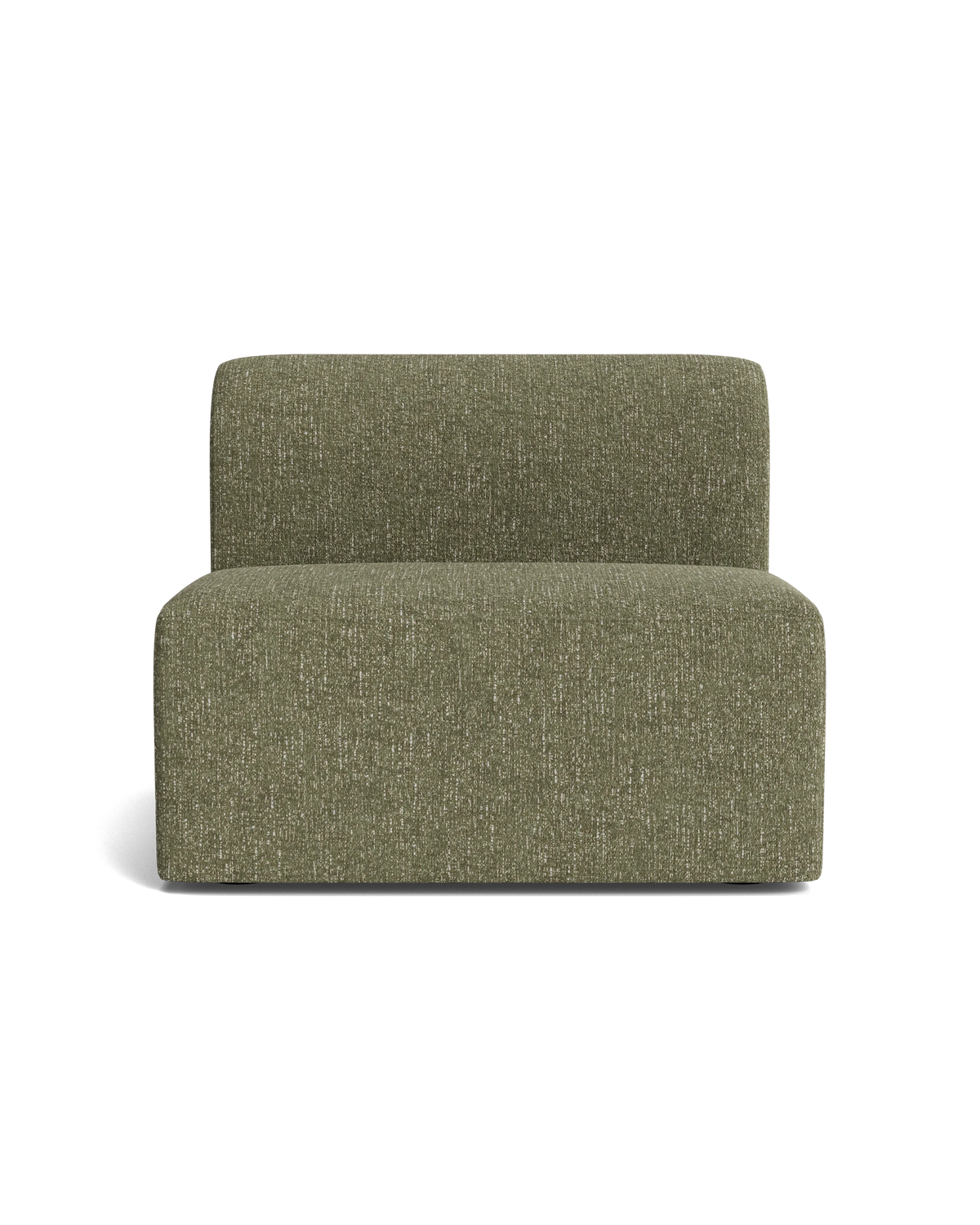 Berg Armless Middle Module - Fleck Olive