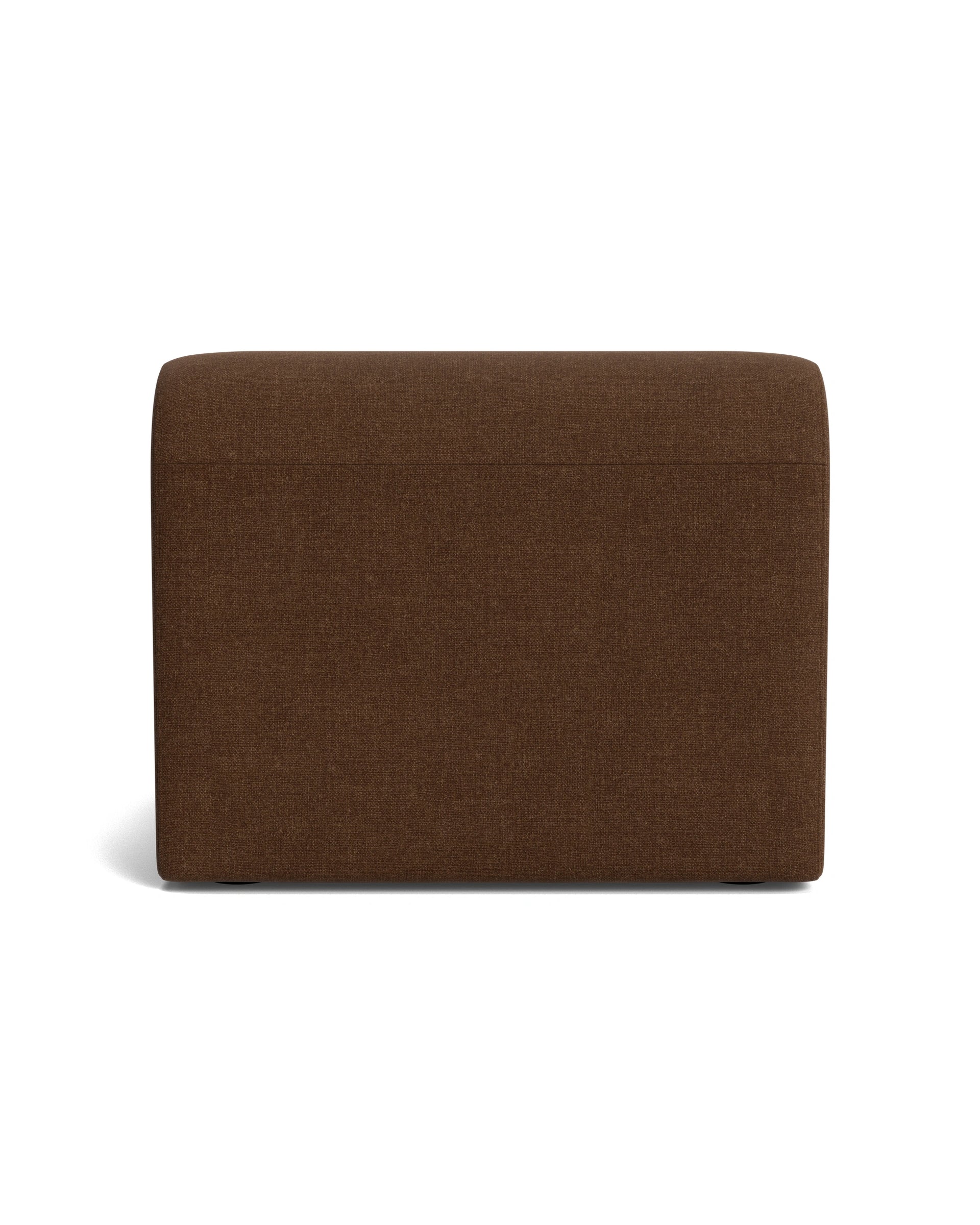 Berg Armless Middle Module - Fossil Chocolate