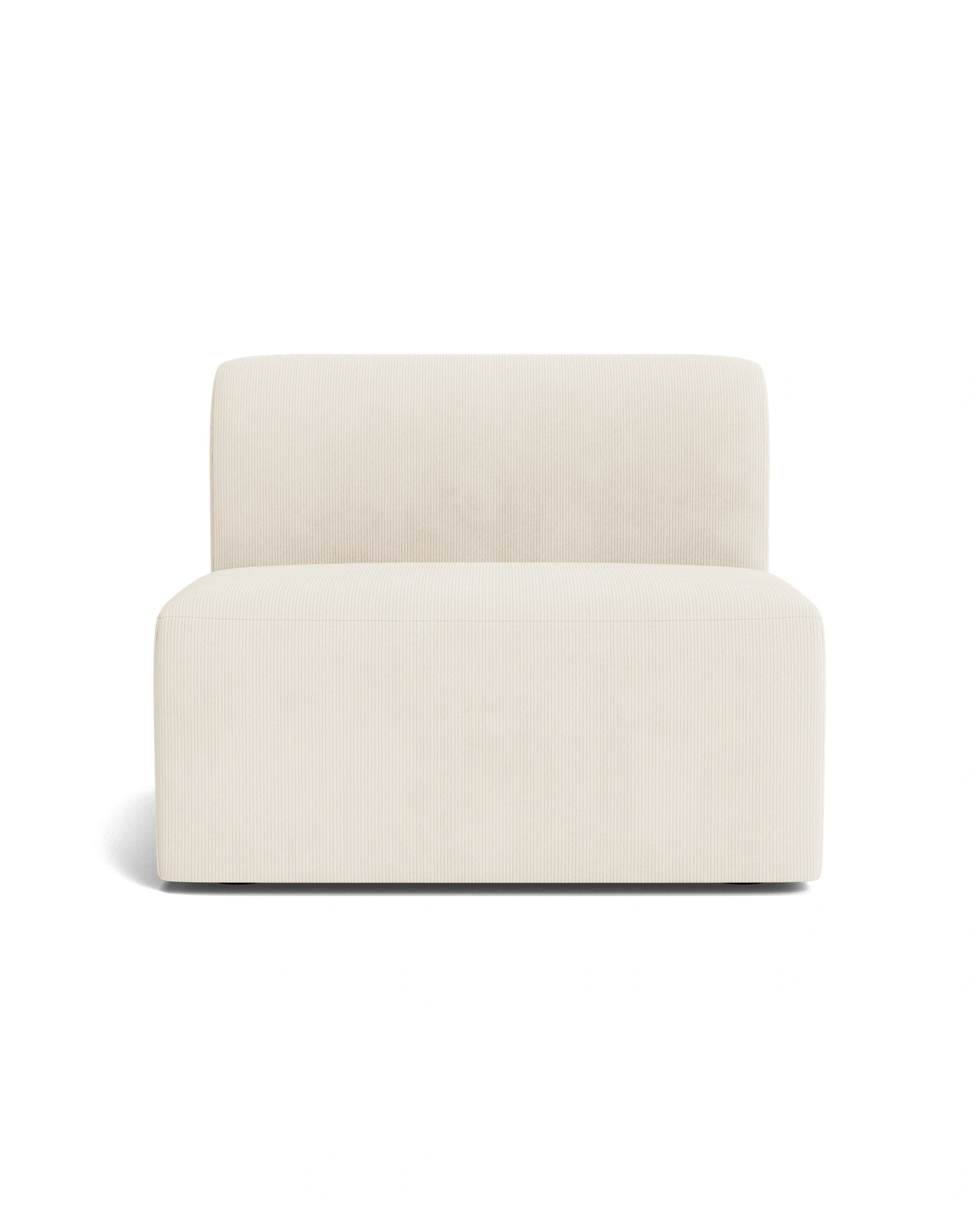 Berg Armless Middle Module - Corduroy Off White