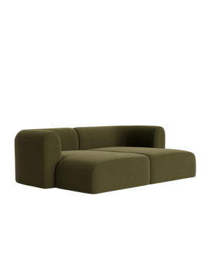 Berg Pit Sofa - Eden Leaf