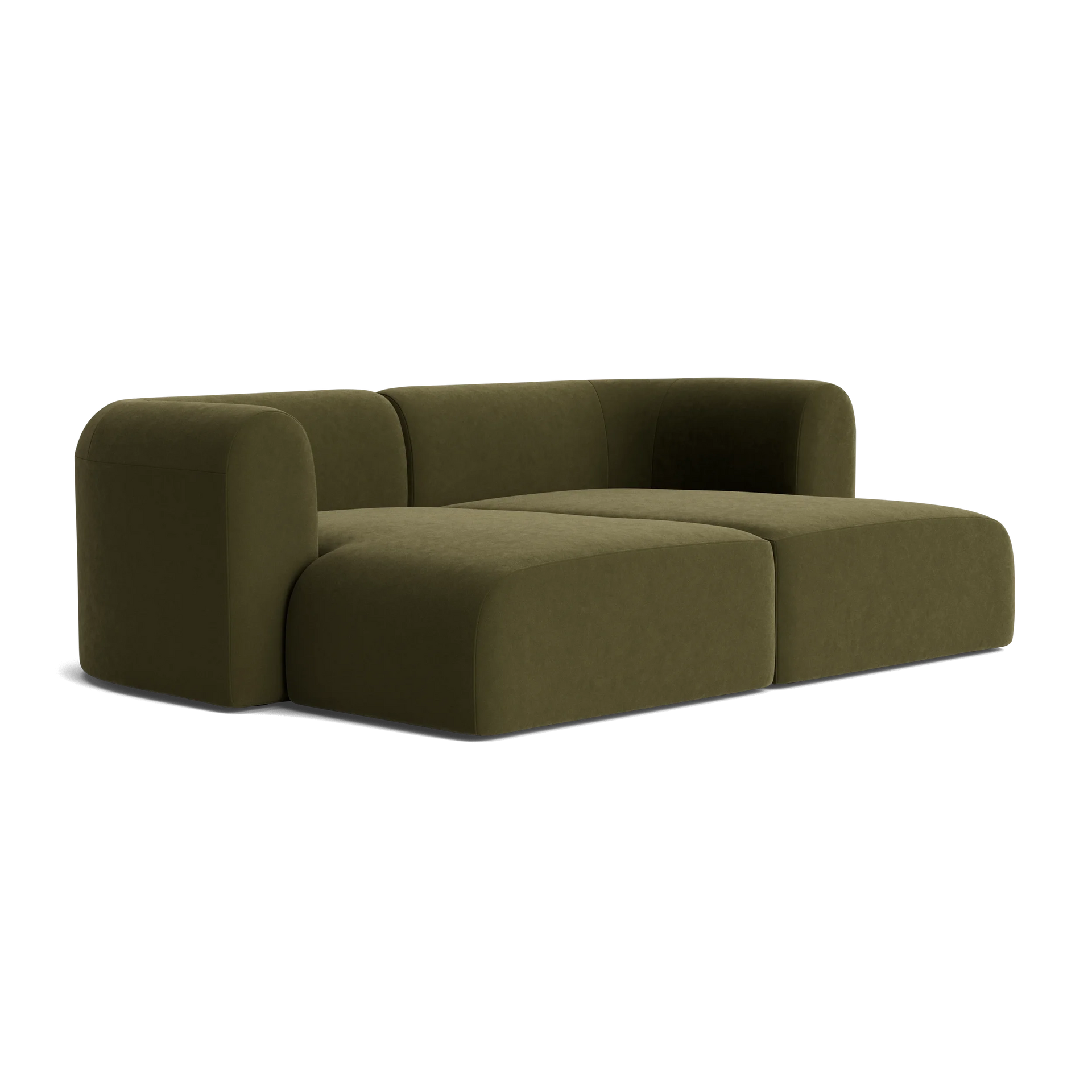 Berg Pit Sofa - Eden Leaf