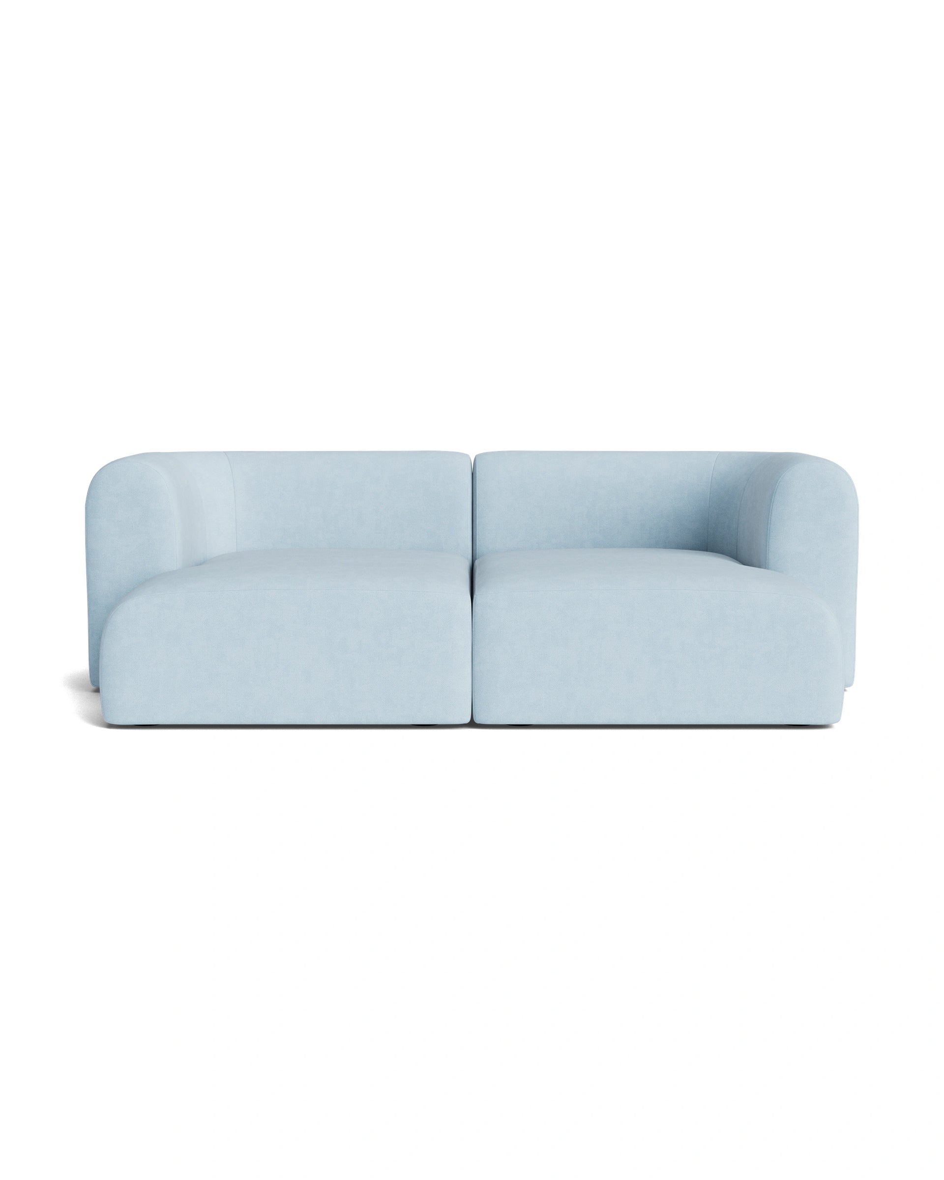 Berg Pit Sofa - Fossil Powder Blue