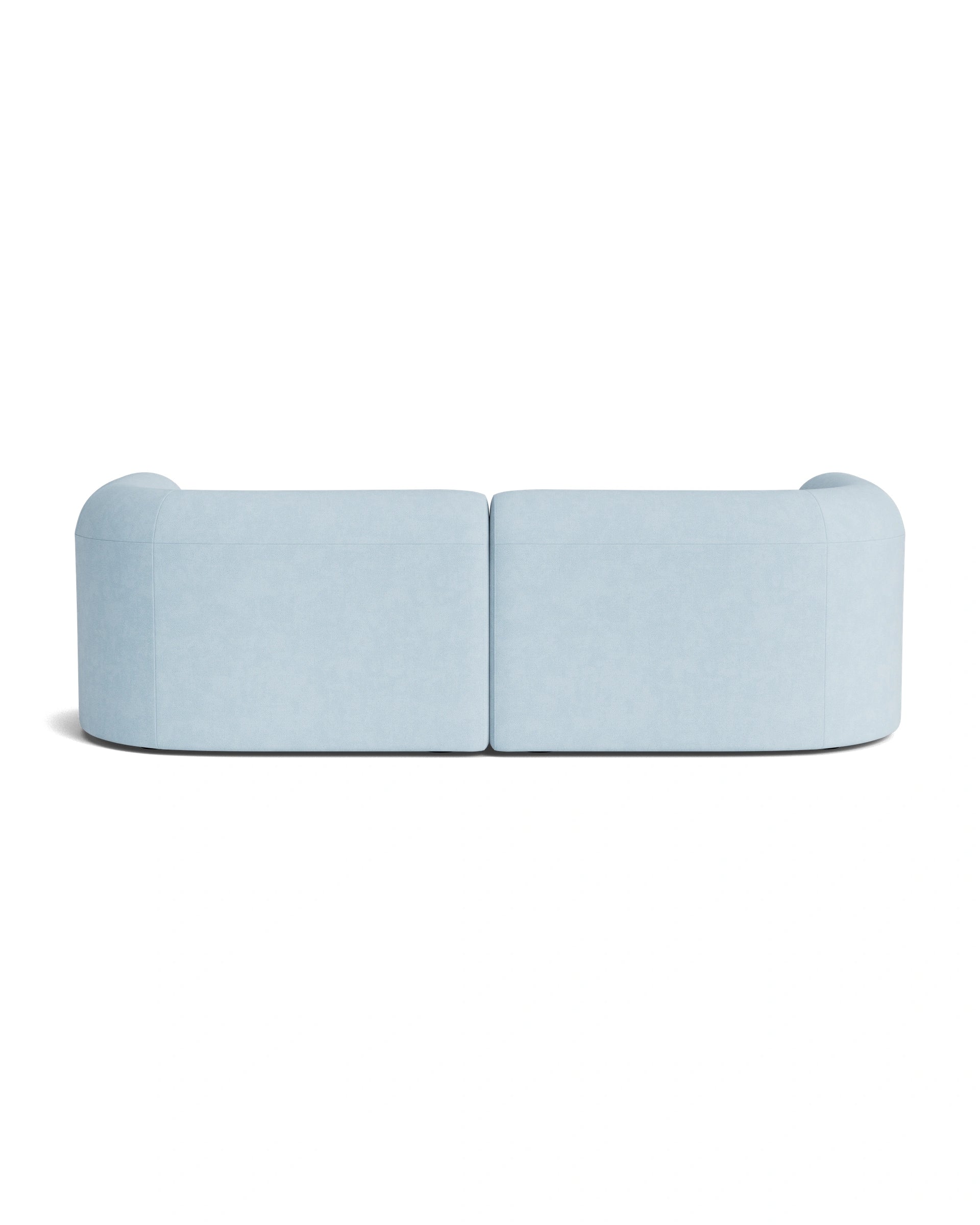 Berg Pit Sofa - Fossil Powder Blue