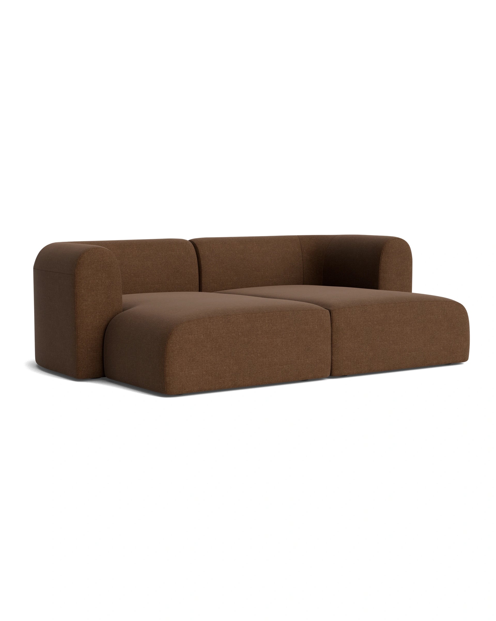 Berg Pit Sofa - Fossil Chocolate