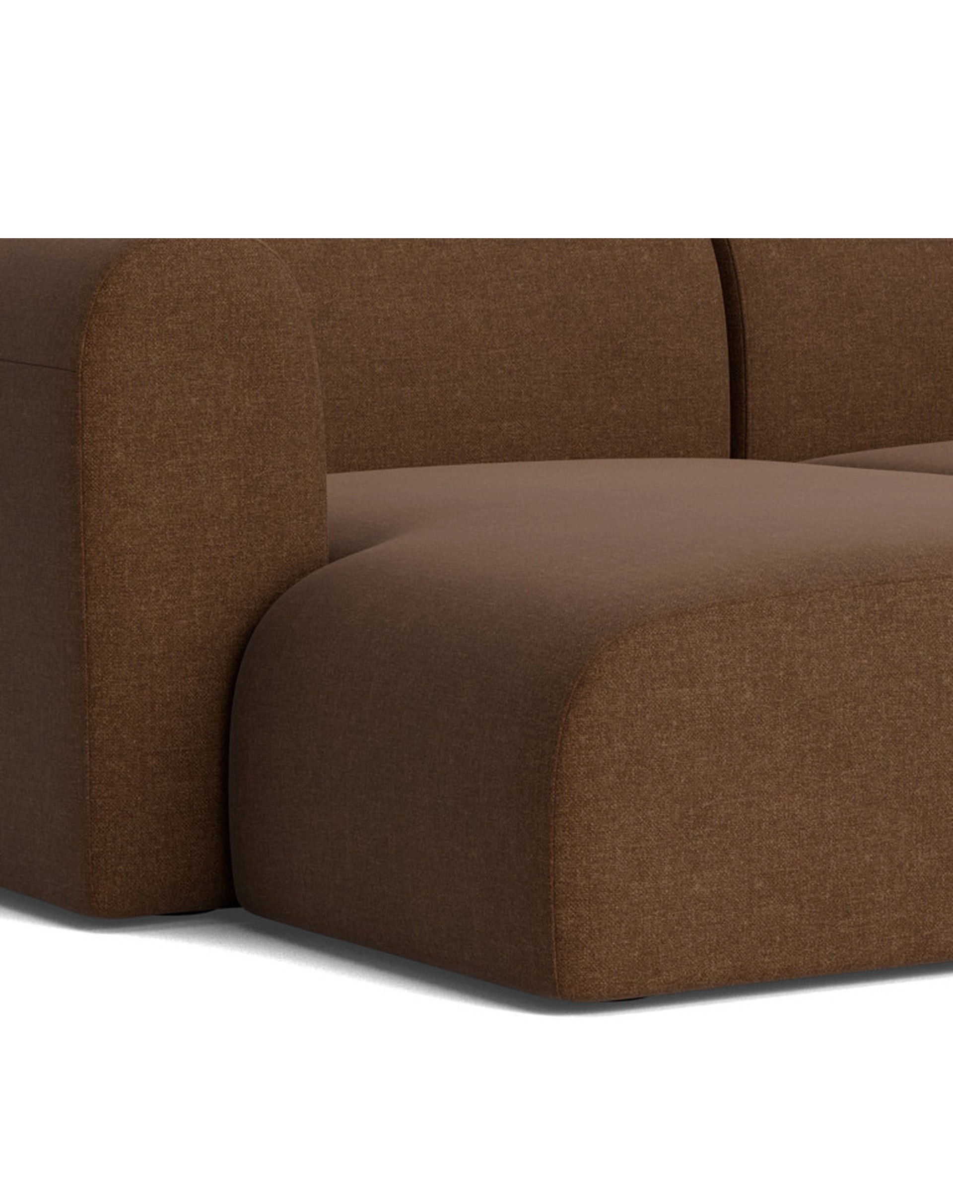 Berg Pit Sofa - Fossil Chocolate