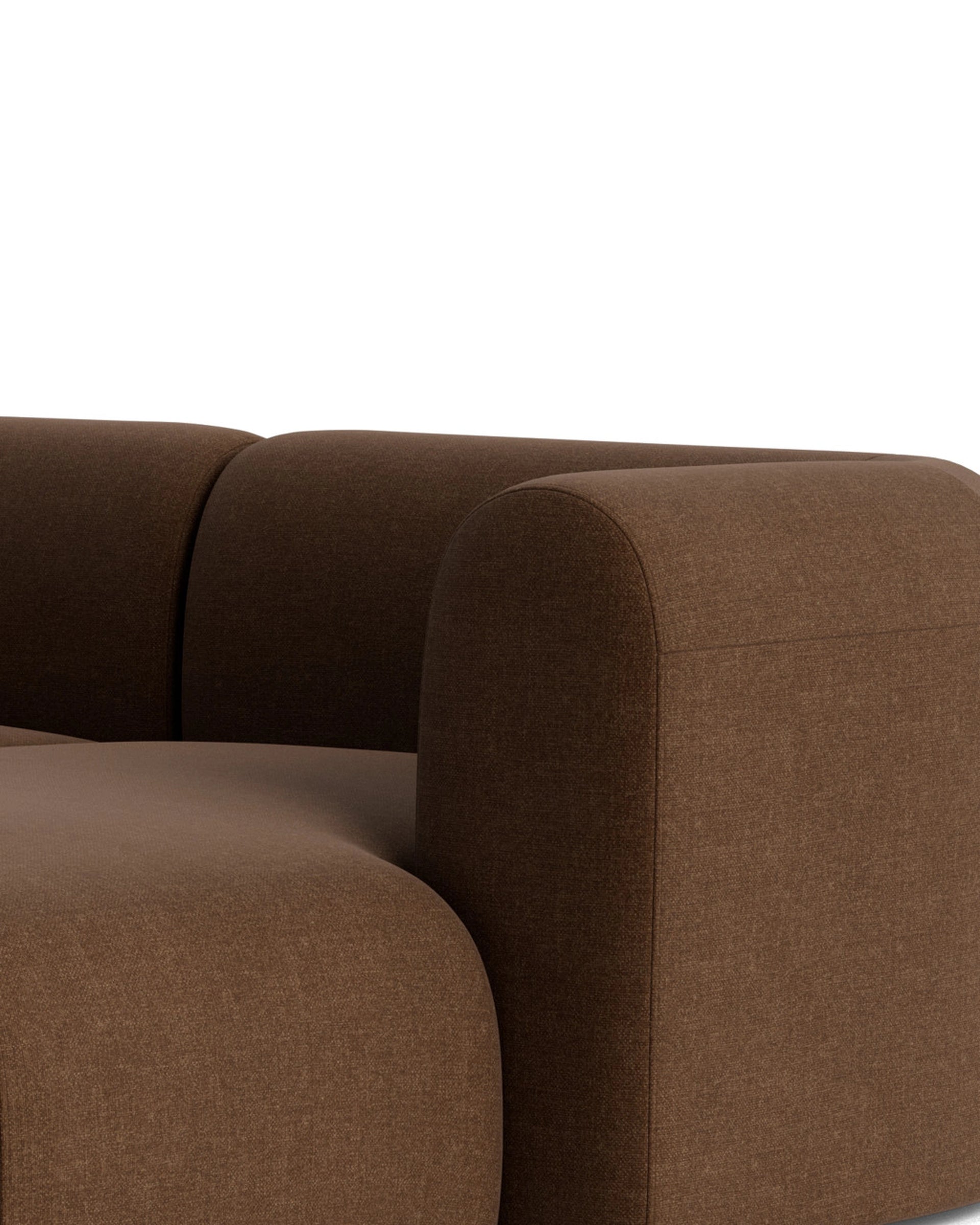Berg Pit Sofa - Fossil Chocolate