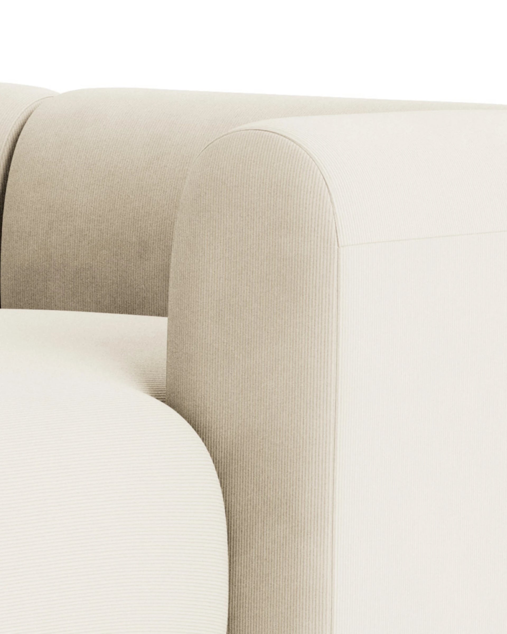 Berg Pit Sofa - Corduroy Off White