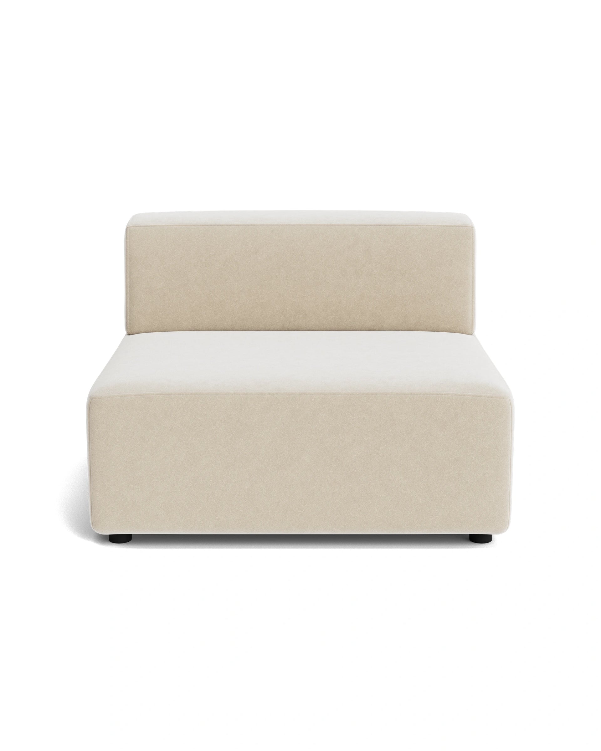 Stretch Armless Middle Module - Eden Ecru