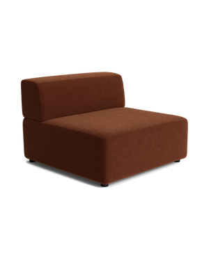 Stretch Armless Middle Module - Eden Brick